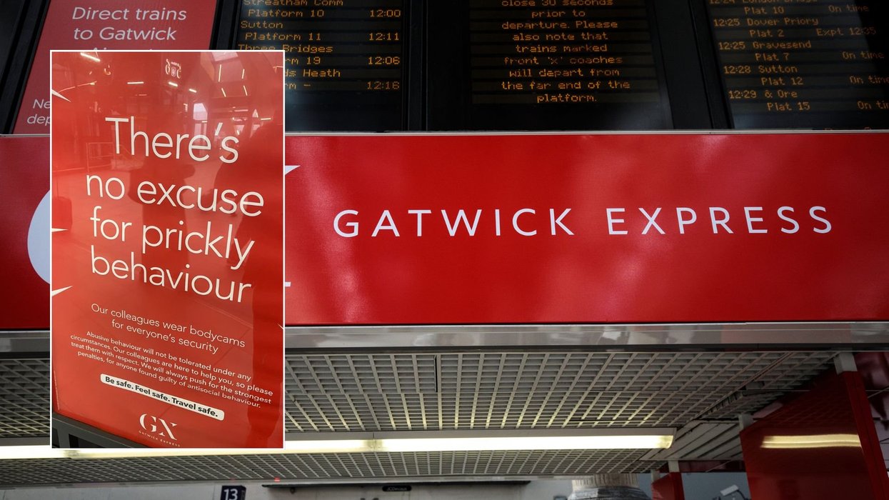 Gatwick Express sparks outrage after fitting staff with bodycams to tackle ‘prickly behaviour’