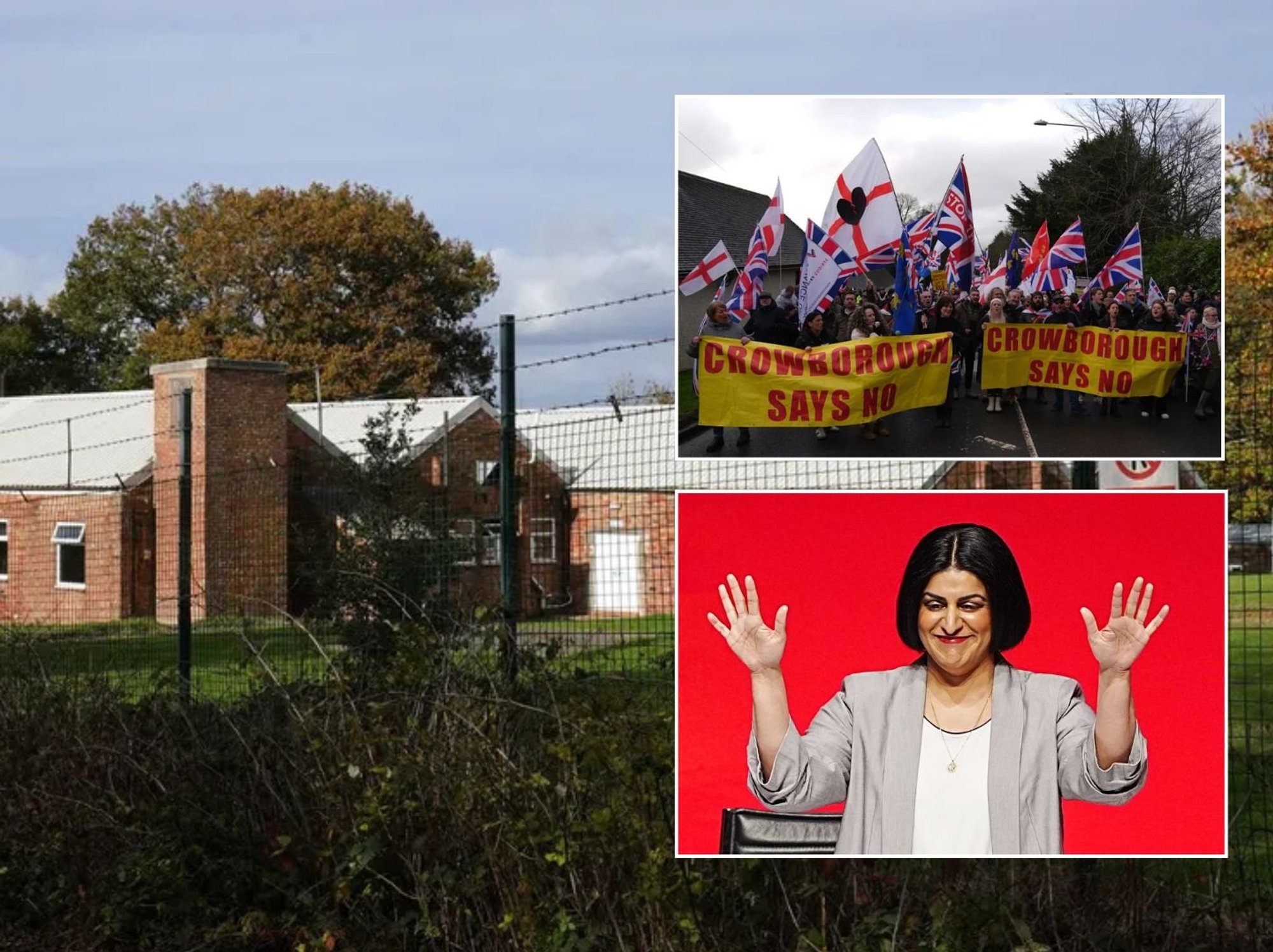 Asylum seeker barracks to cost taxpayers MILLIONS despite Labour vow to cut costs by ending migra...