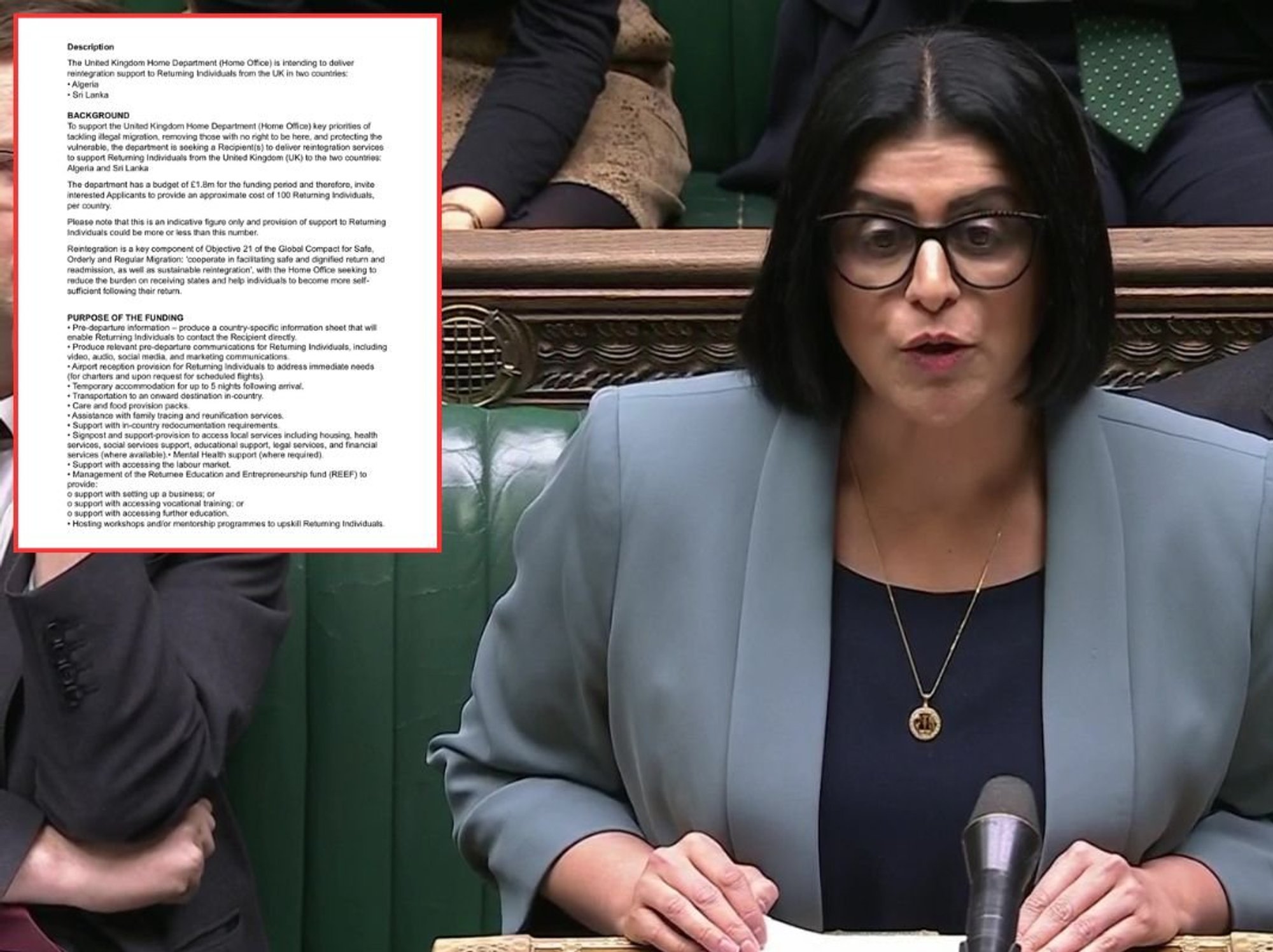 Foreign criminals offered free hotel stays, mental health support and help setting up businesses ...