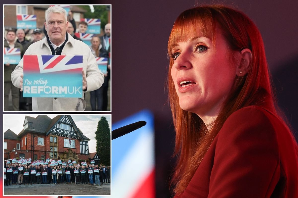 Angela Rayner mocks Lee Anderson after Reform UK makes Gorton by-election blunder