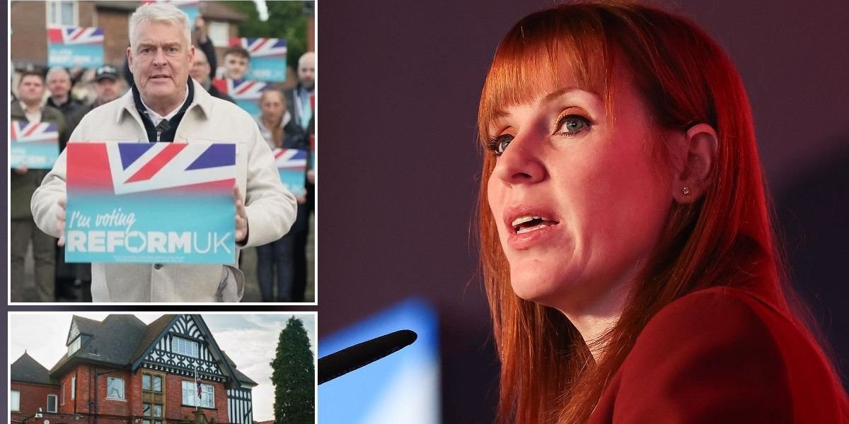 Angela Rayner mocks Lee Anderson after Reform UK makes by-election blunder Angela Rayner mocks Lee Anderson after Reform UK makes by-election blunder