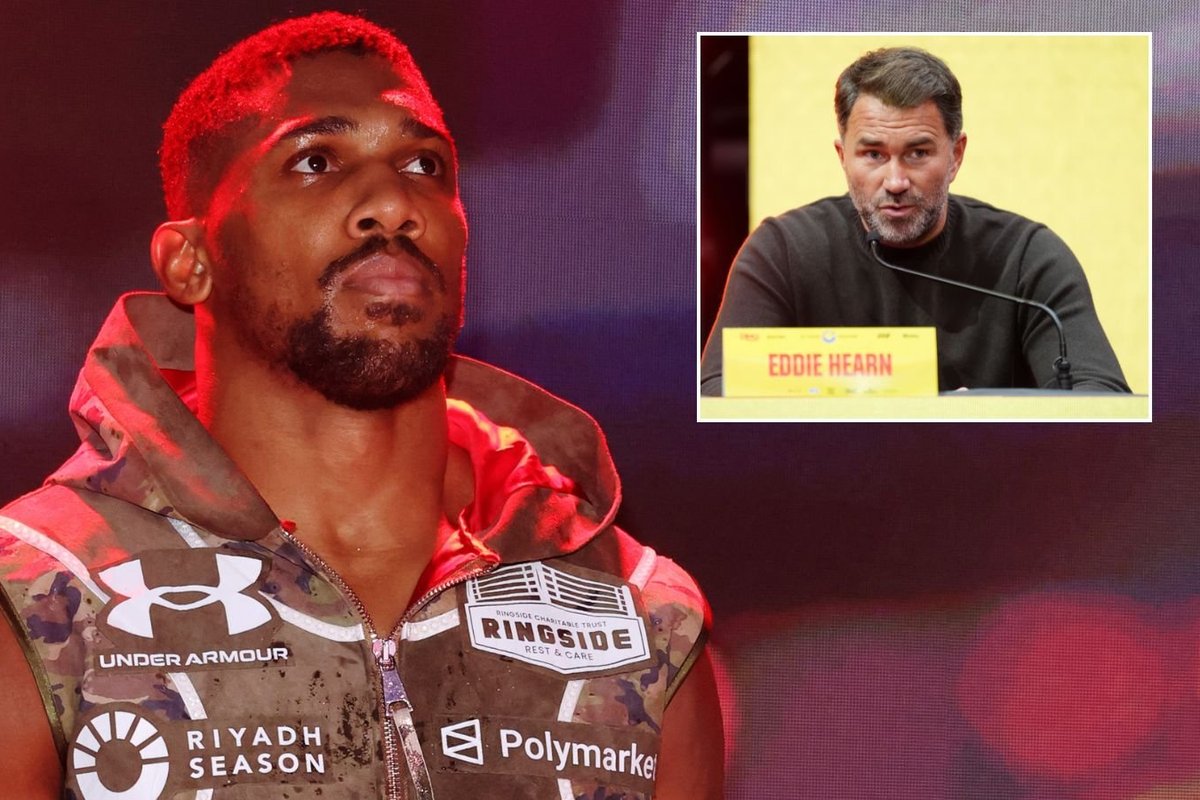 Eddie Hearn drops hint over Anthony Joshua decision after tragic car crash that killed two of his friends