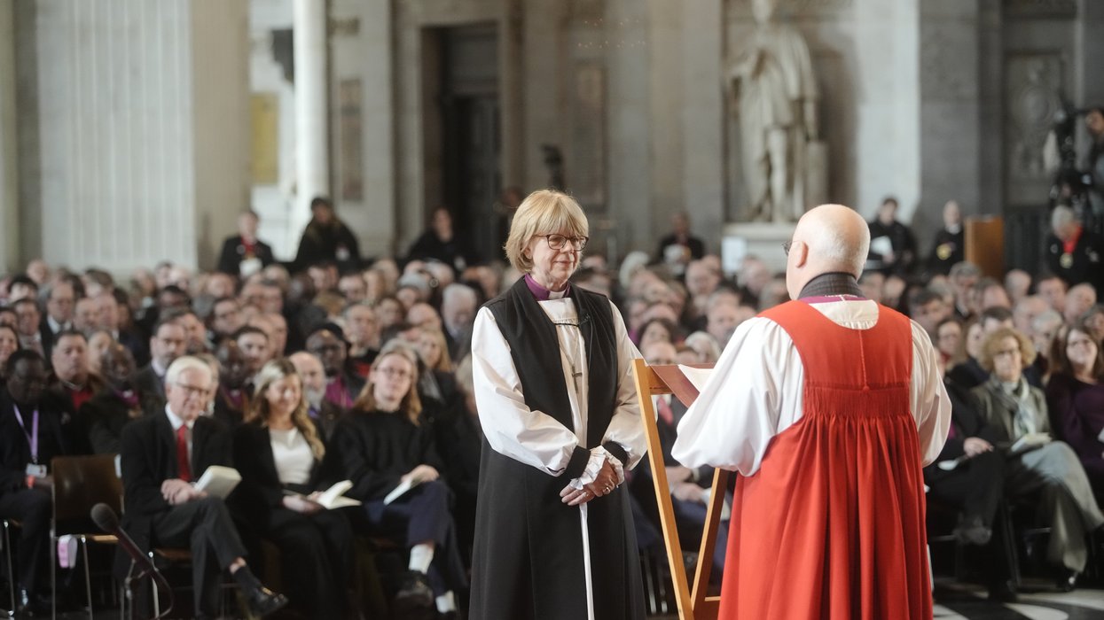 New Archbishop of Canterbury heckled during confirmation ceremony as security rush in to remove protester