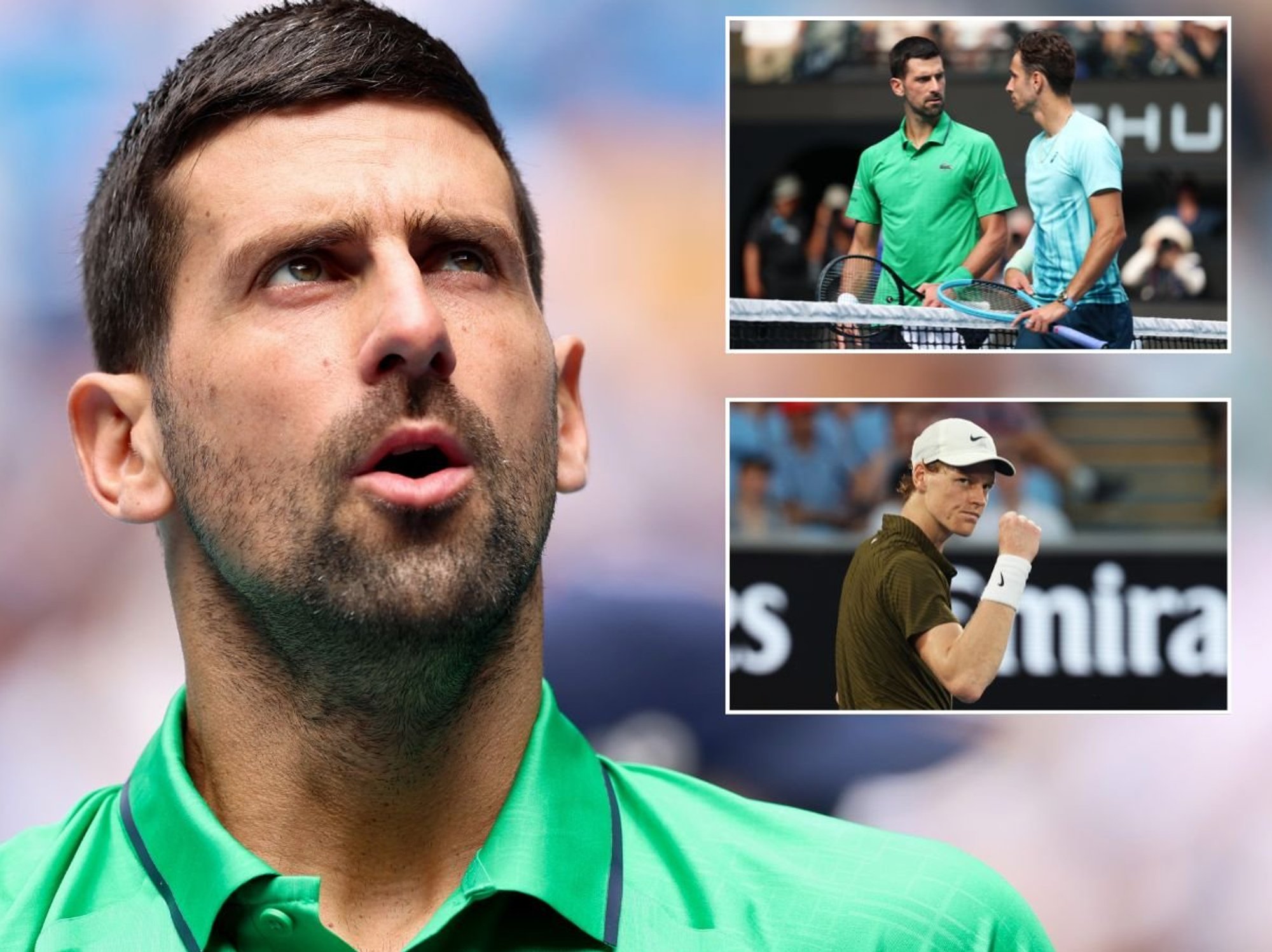 'I'm worried about Novak Djokovic and his Australian Open match with Jannik Sinner could be the end'