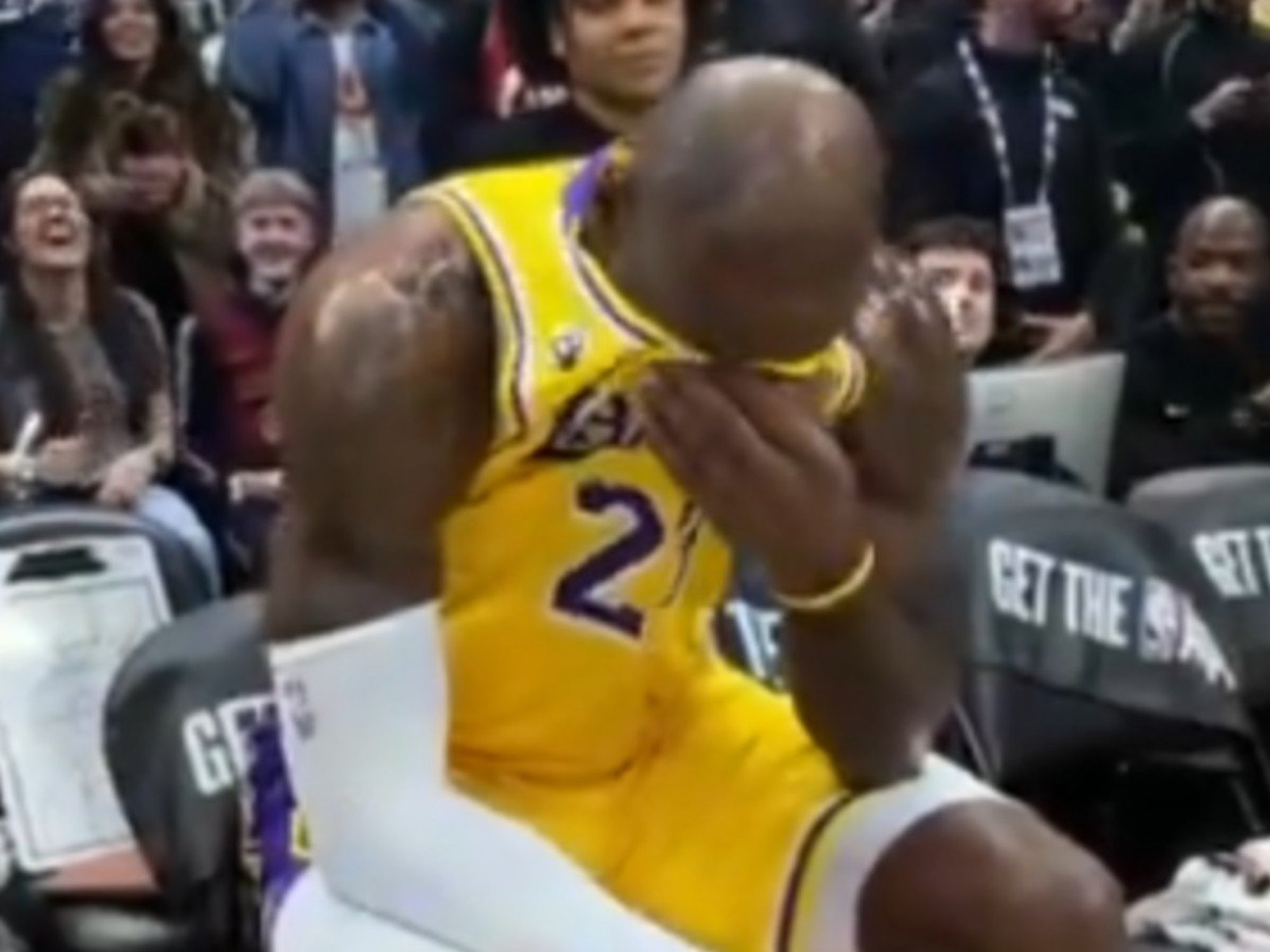 LeBron James moved to tears by video tribute as basketball icon returns to home state