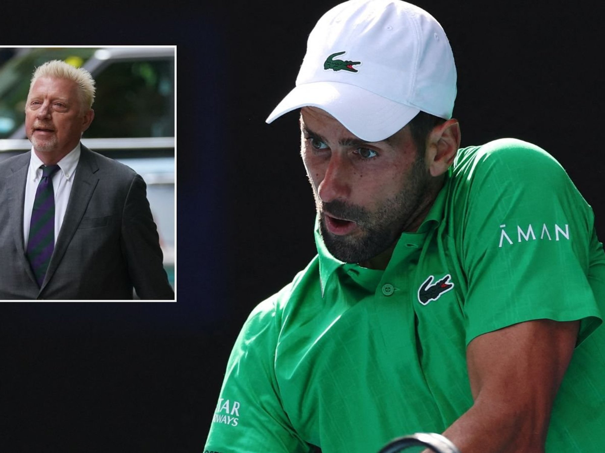 Boris Becker makes 'embarrassing' Novak Djokovic remark ahead of Jannik Sinner Australian Open clash