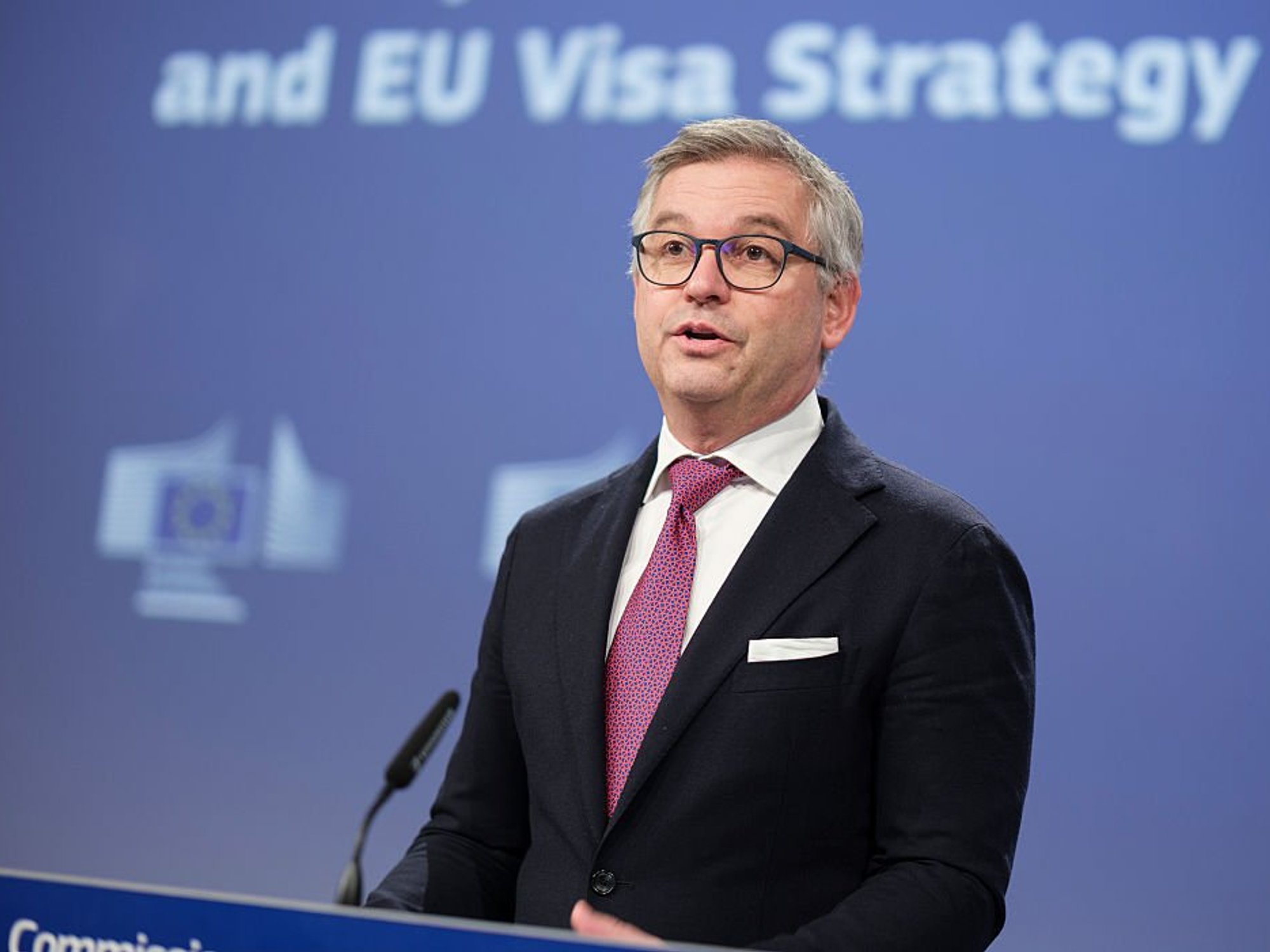EU migration chief vows bloc will take control of borders and put 'house in order'