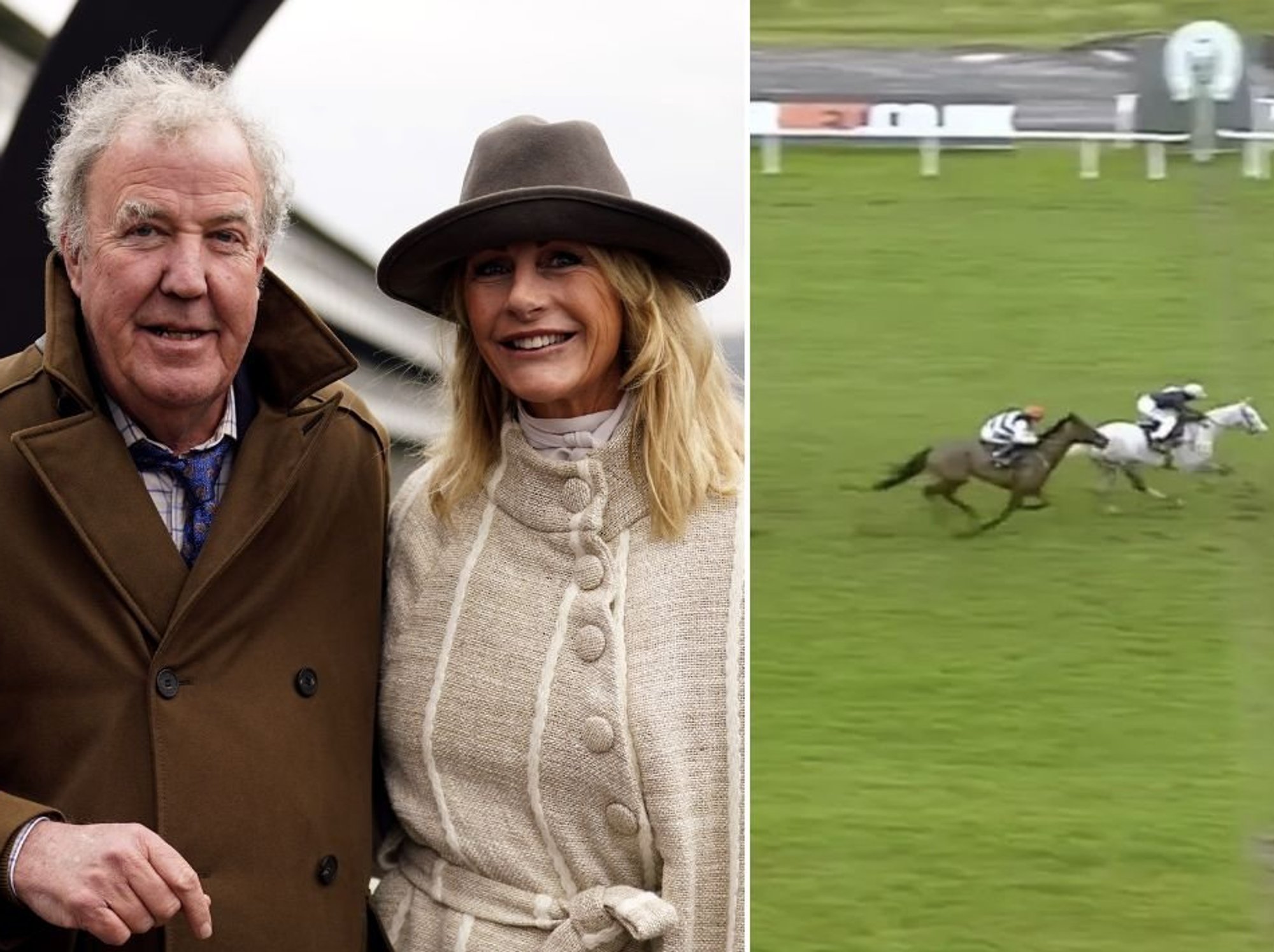 Jeremy Clarkson celebrates first ever winner after horse named after his beer triumphs