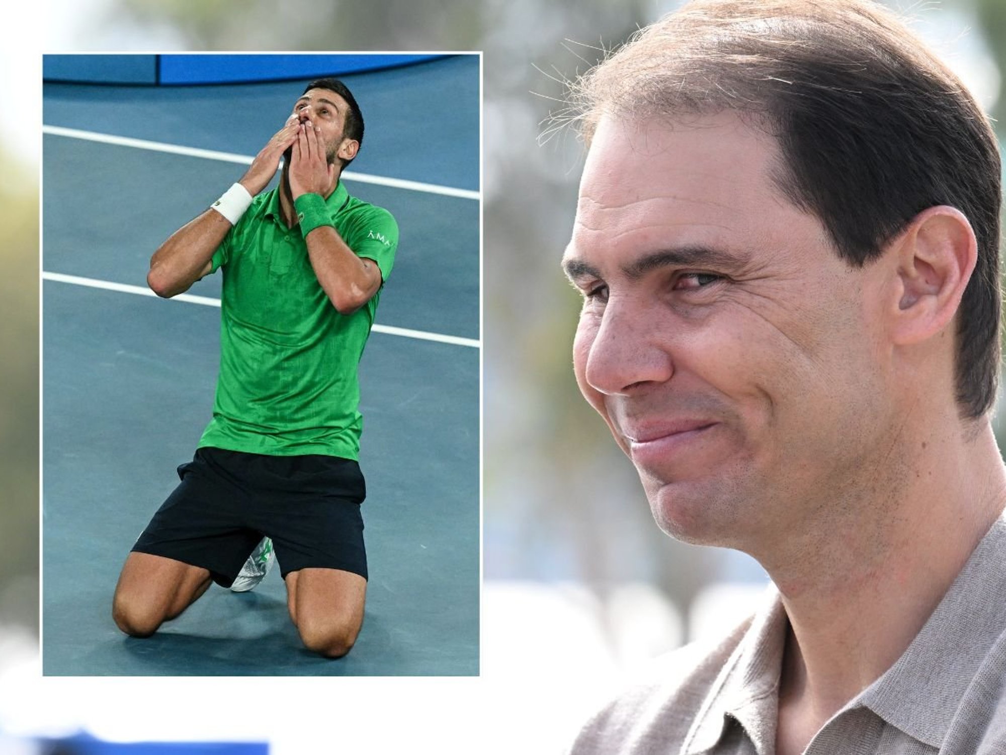 Rafael Nadal makes Novak Djokovic retirement admission ahead of Australian Open final with Carlos Alcaraz