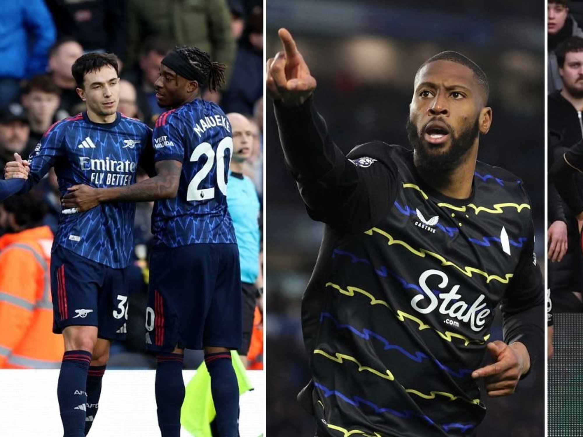 Premier League round-up as Arsenal and Bournemouth land crucial victories and Everton snatch late draw