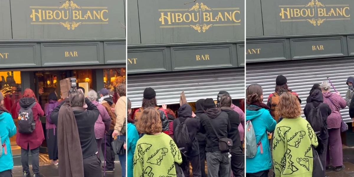 Nigel Farage targeted by anti-Reform protesters as classy Newcastle restaurant forced to close shutters Nigel Farage targeted by anti-Reform protesters as classy Newcastle restaurant forced to close shutters