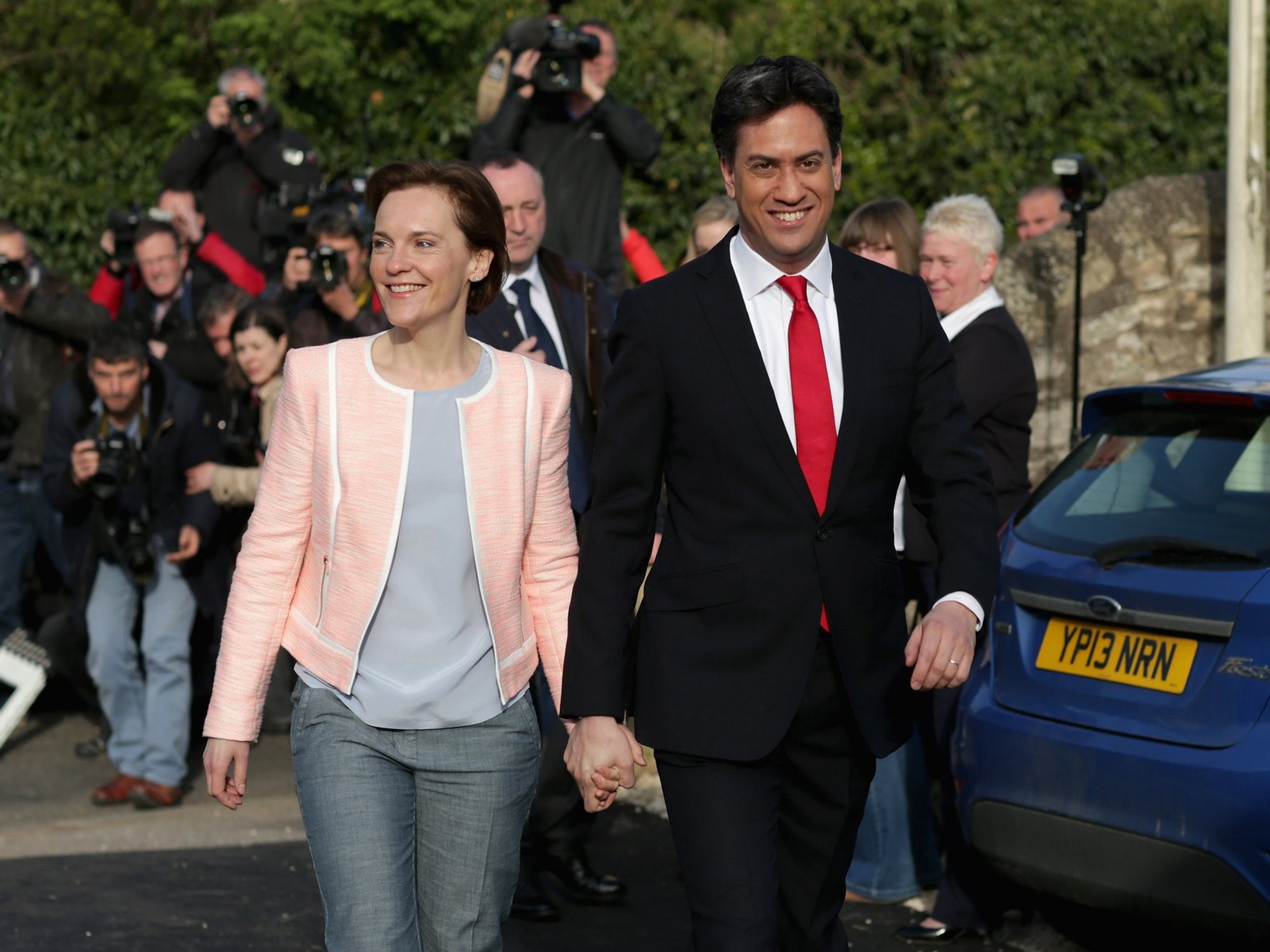 Ed Miliband’s wife helps block housing development after furious neighbour row