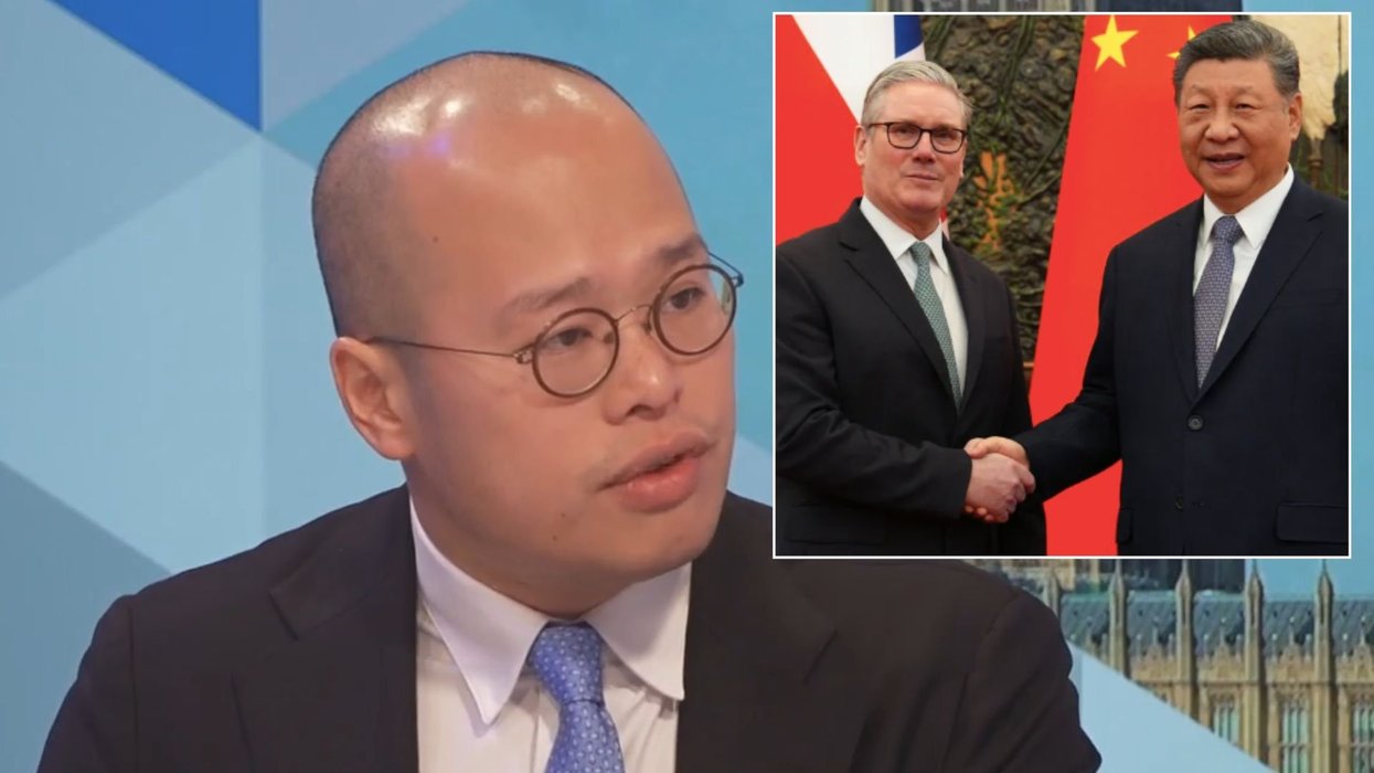 ‘He's being TORTURED while they talk trade!’ Son of imprisoned Hong Kong journalist slams Keir Starmer's trip to China