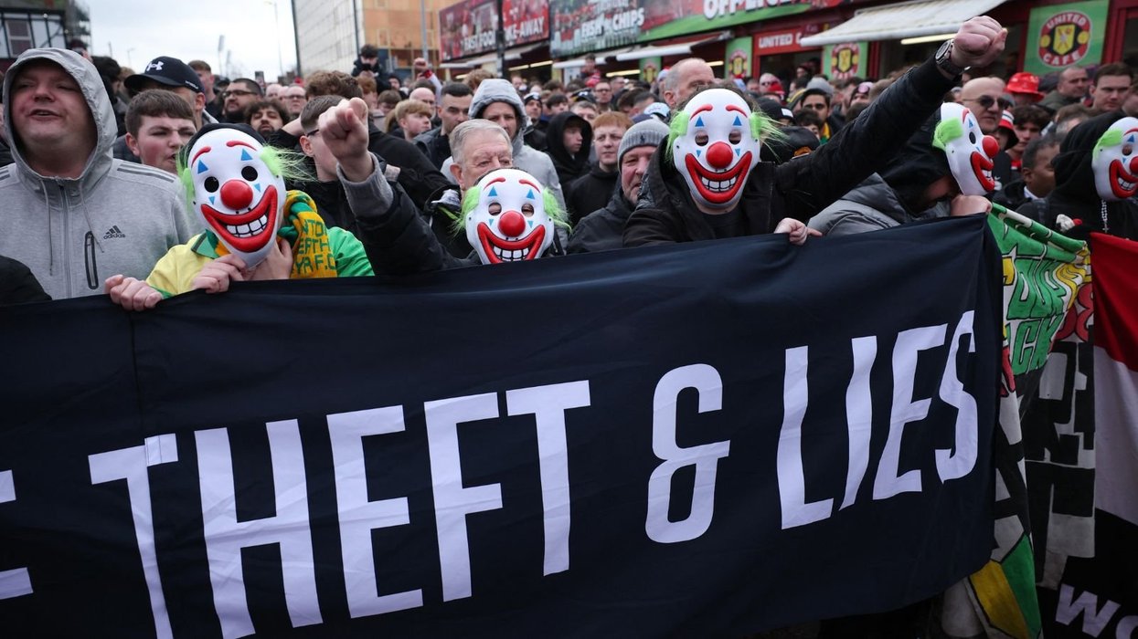 Man Utd fans demand five changes from the club as thousands protest outside Old Trafford before Fulham game