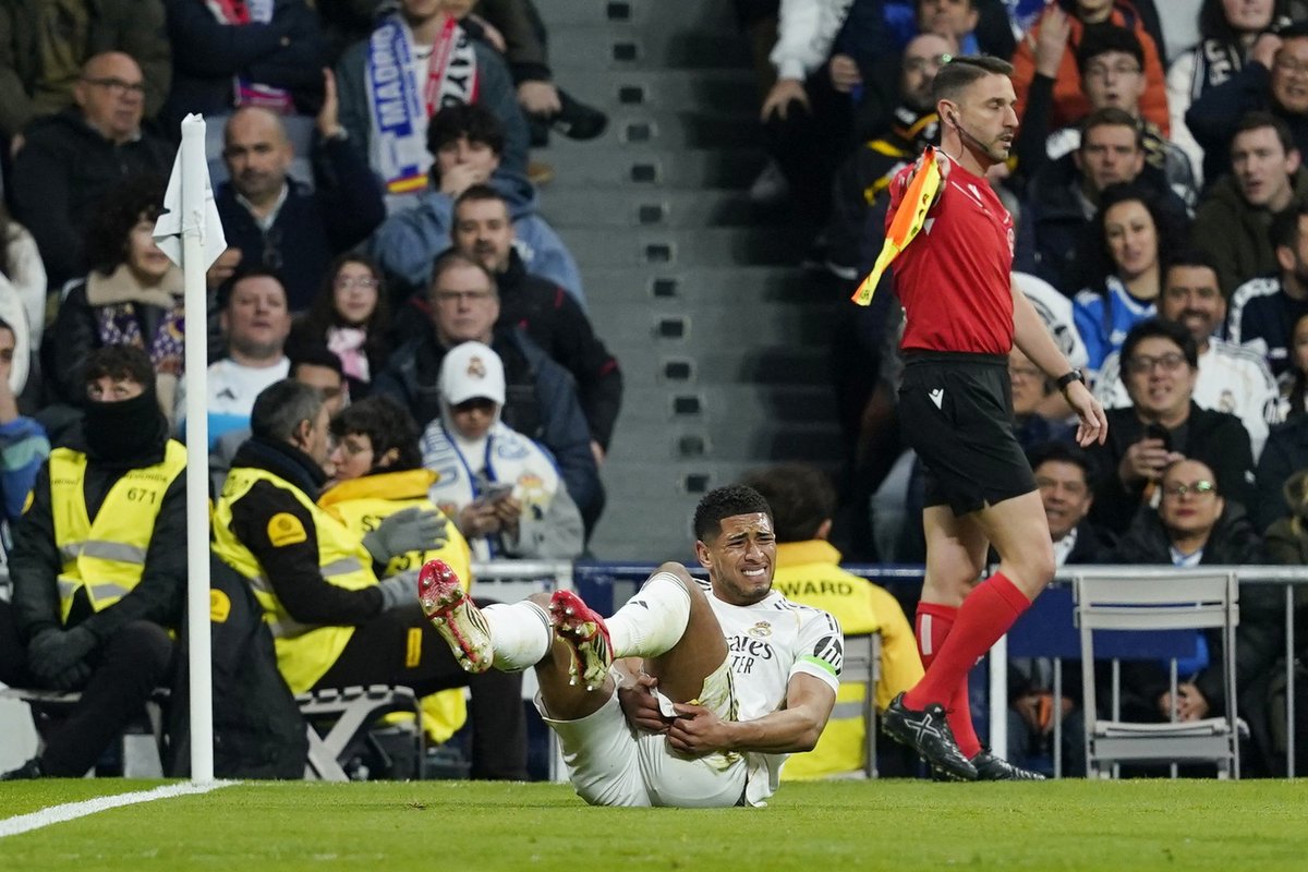 Jude Bellingham in tears after suffering injury that threatens World Cup 2026 spot