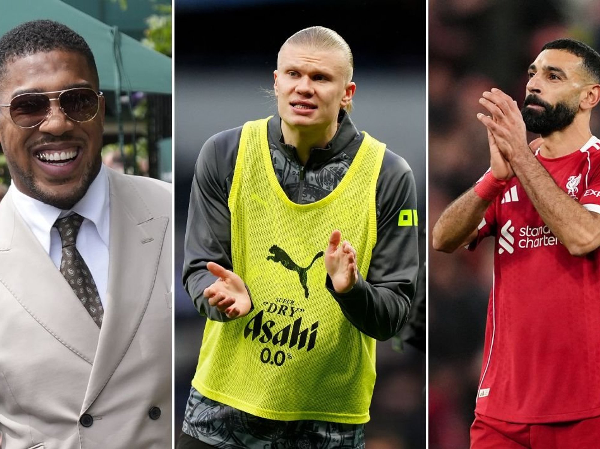 Anthony Joshua, Erling Haaland and Mohamed Salah among top taxpayers who contributed £5.7billion ...