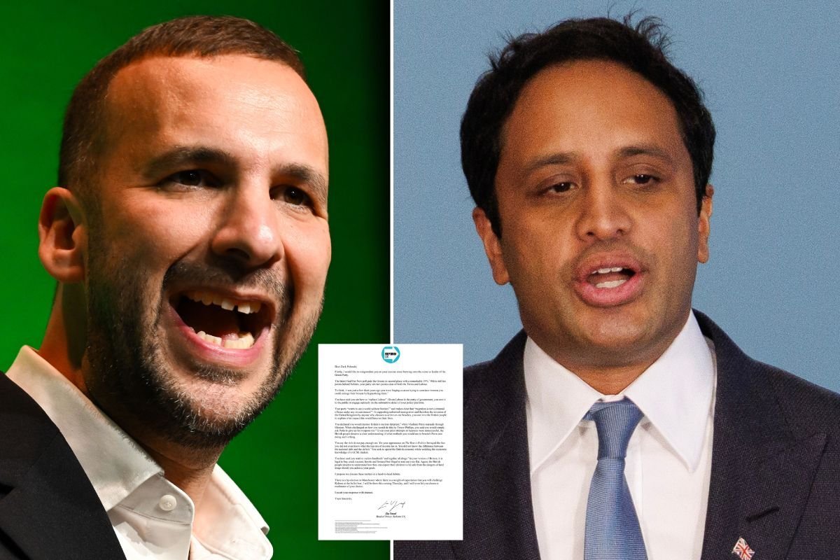 Zia Yusuf challenges Zack Polanski to head-to-head TV debate in explosive open letter