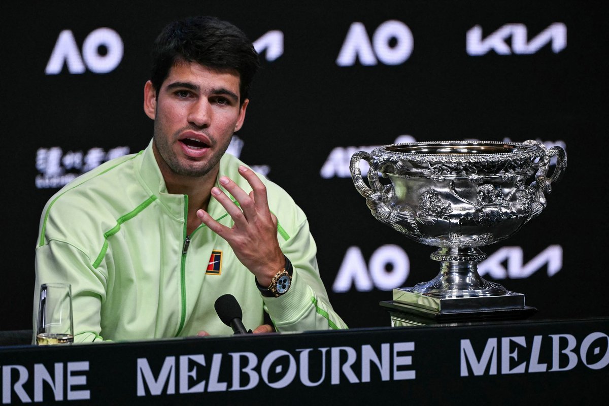 Carlos Alcaraz reveals stance on Novak Djokovic retirement after winning Australian Open title