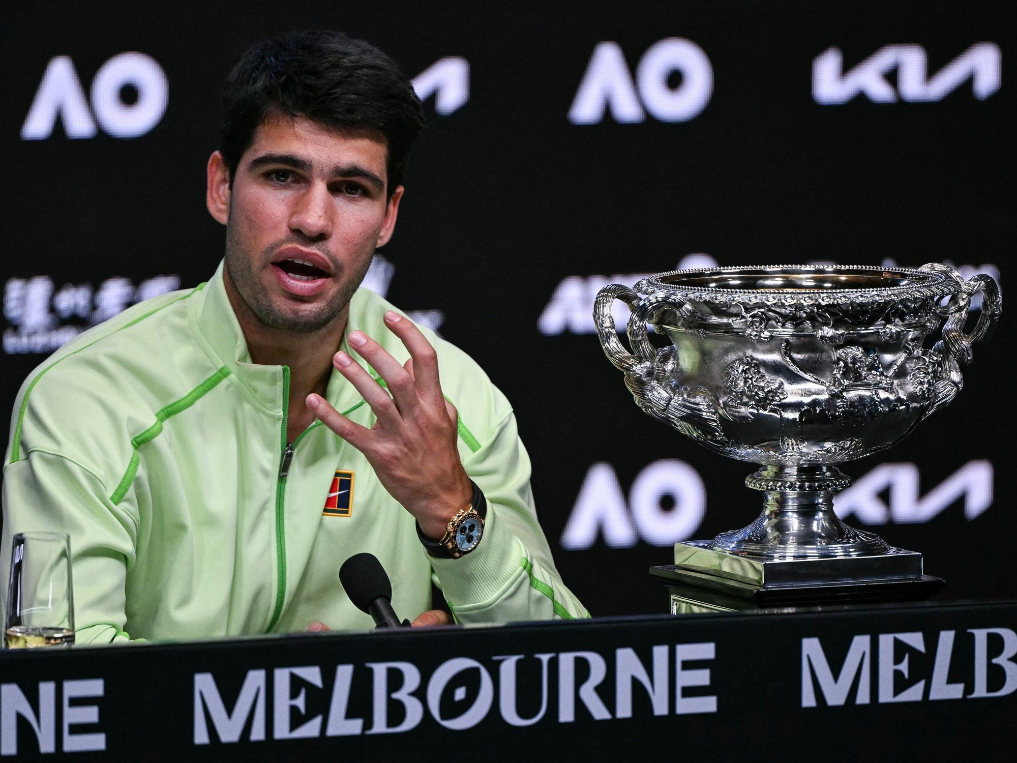 Carlos Alcaraz reveals stance on Novak Djokovic retirement after winning Australian Open title
