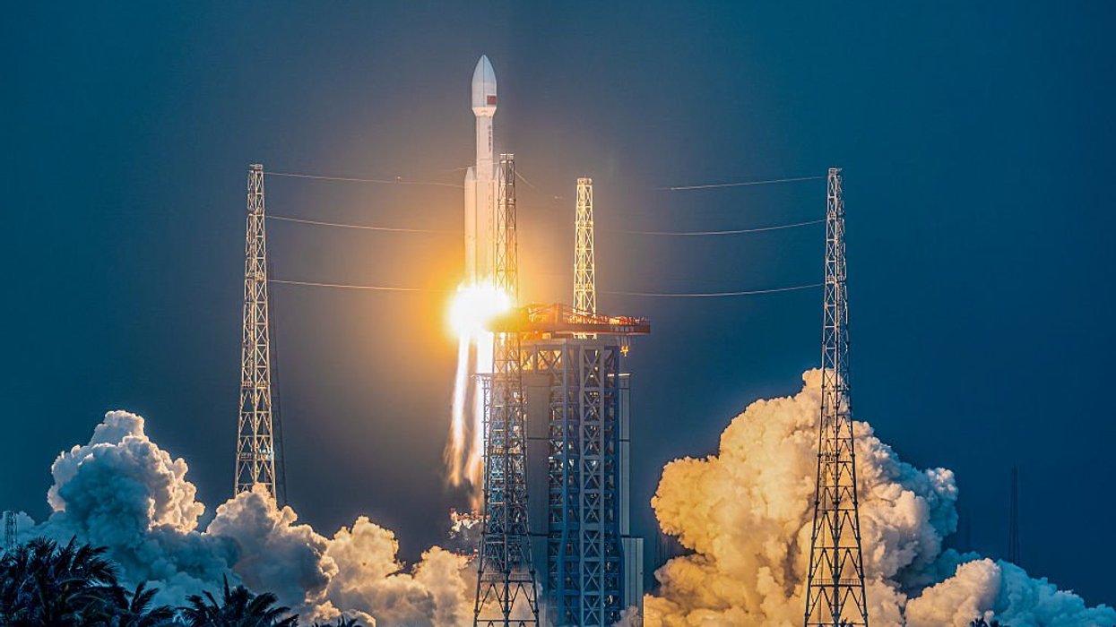 Britain prepares emergency alert before out-of-control Chinese rocket smashes down to Earth