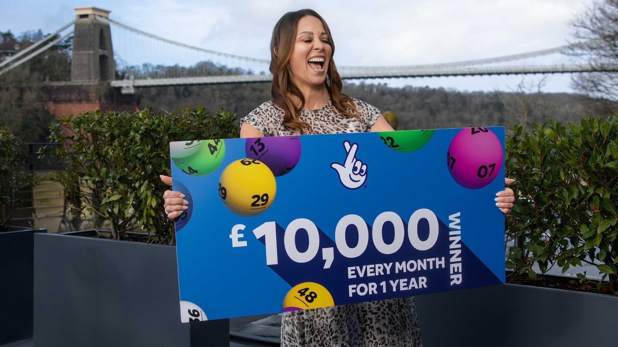 National Lottery winner says 'help from above' led to jackpot win after choosing own numbers over lucky dip