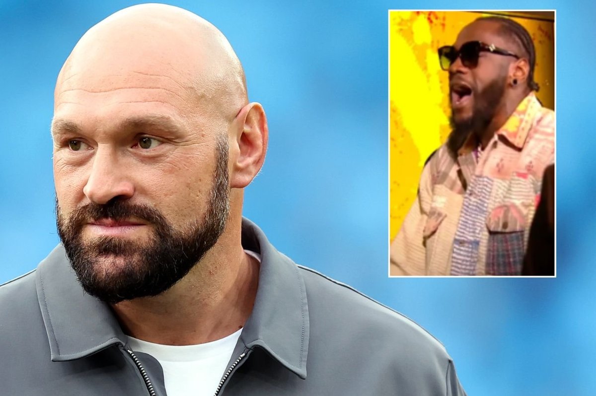 Tyson Fury accuses Deontay Wilder of 'bringing colour into sports' after boxing rival's explosive row