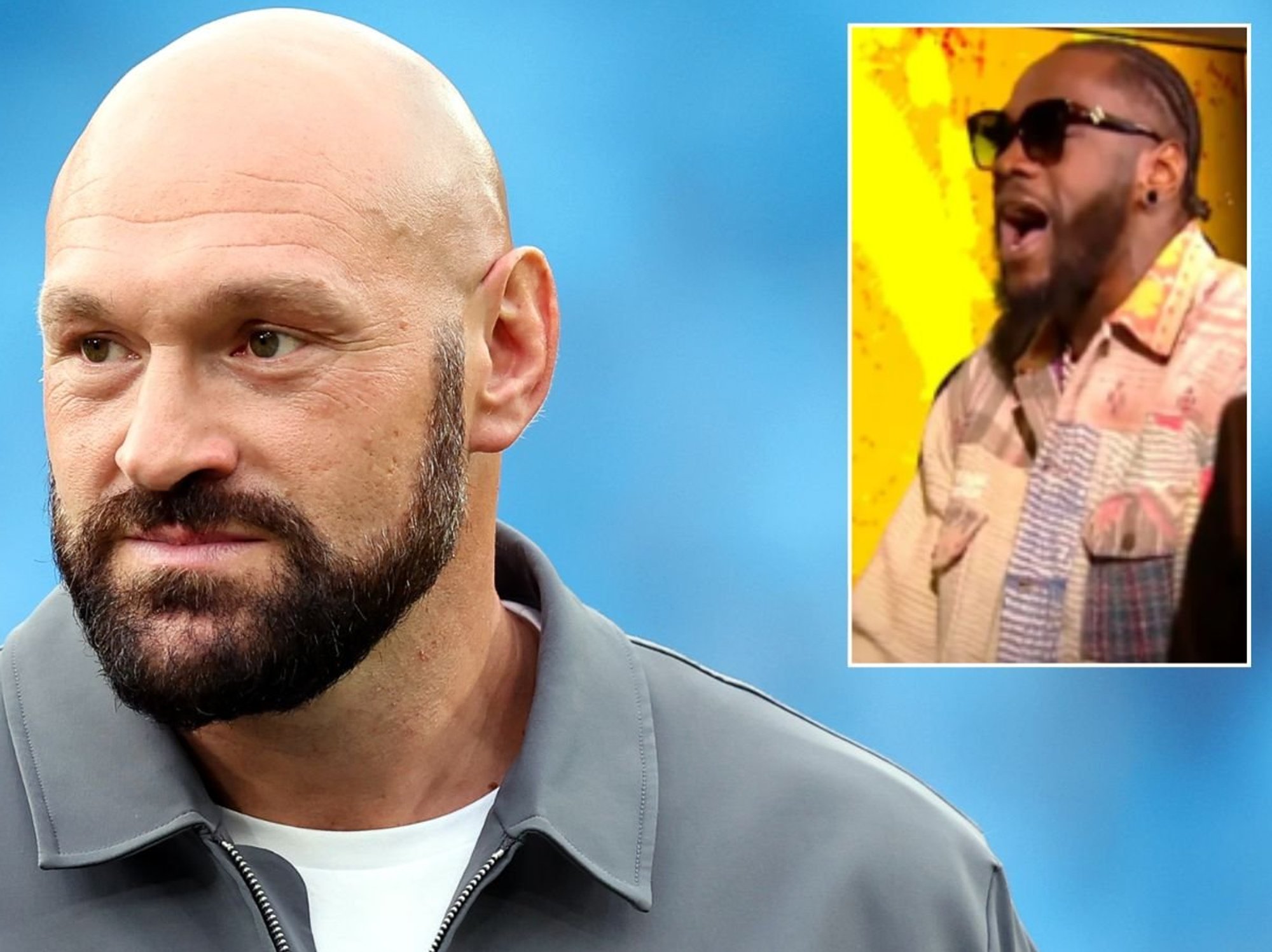 Tyson Fury accuses Deontay Wilder of 'bringing colour into sports' after boxing rival's explosive row