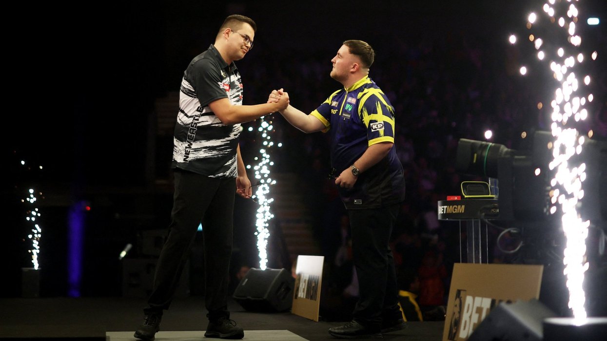 Luke Littler crashes out of first Premier League night to World Championship final rival in thriller