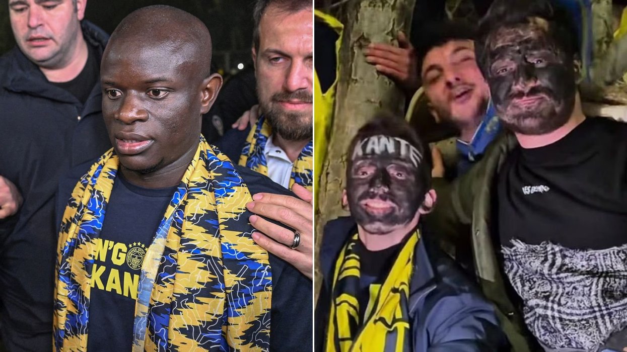 Football fans spark controversy after wearing blackface to welcome signing of former Premier League star