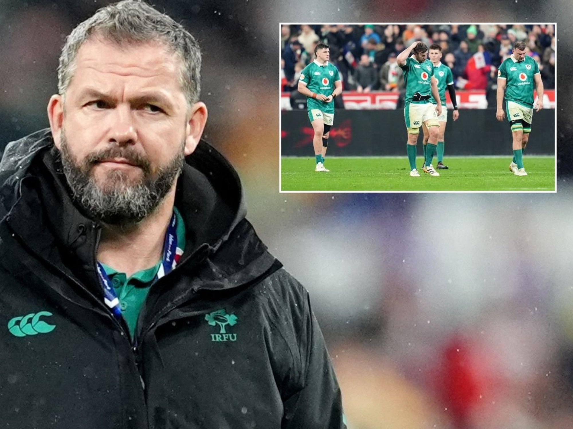 Andy Farrell tears into Ireland players and questions their 'fight' after Six Nations defeat to France