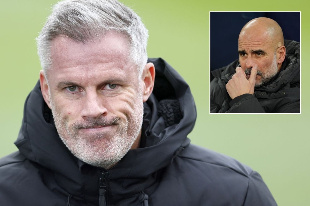 Jamie Carragher sparks ferocious backlash from fans after making huge Pep Guardiola statement