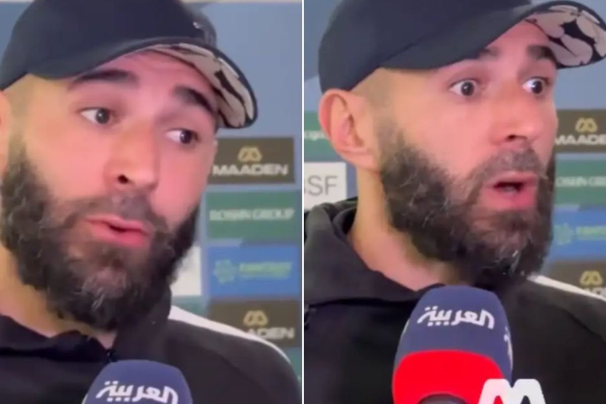 Karim Benzema involved in heated interview amid Cristiano Ronaldo's anger over Al-Hilal transfer