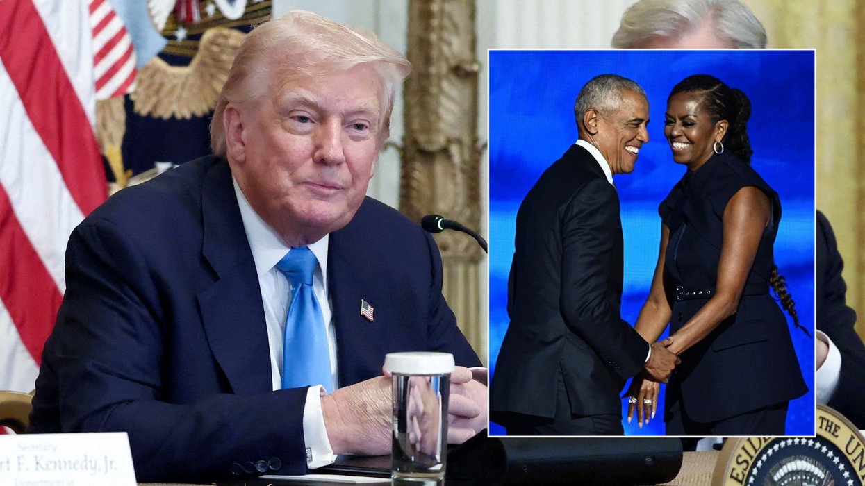 Donald Trump slammed for posting social media video depicting Obamas as monkeys