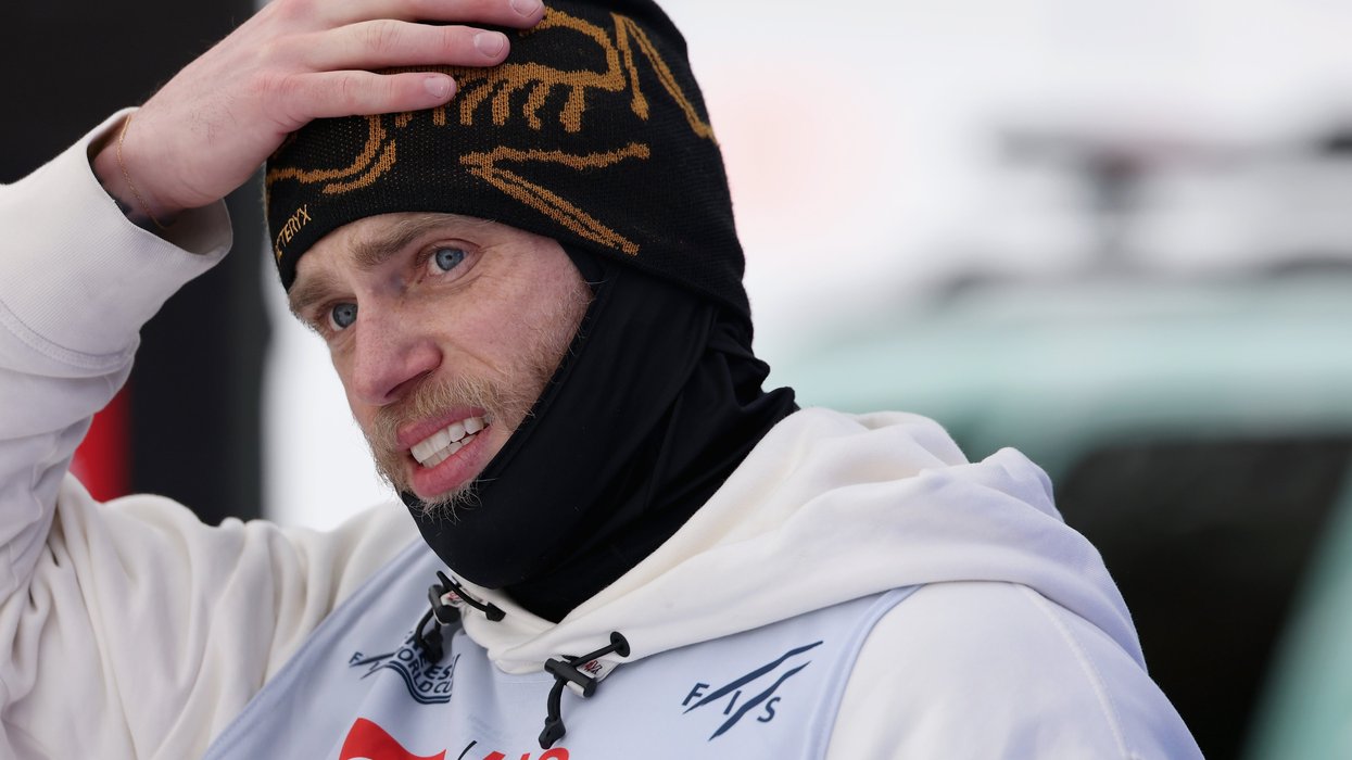 British skier URINATES in snow as political protest staged at Winter Olympics