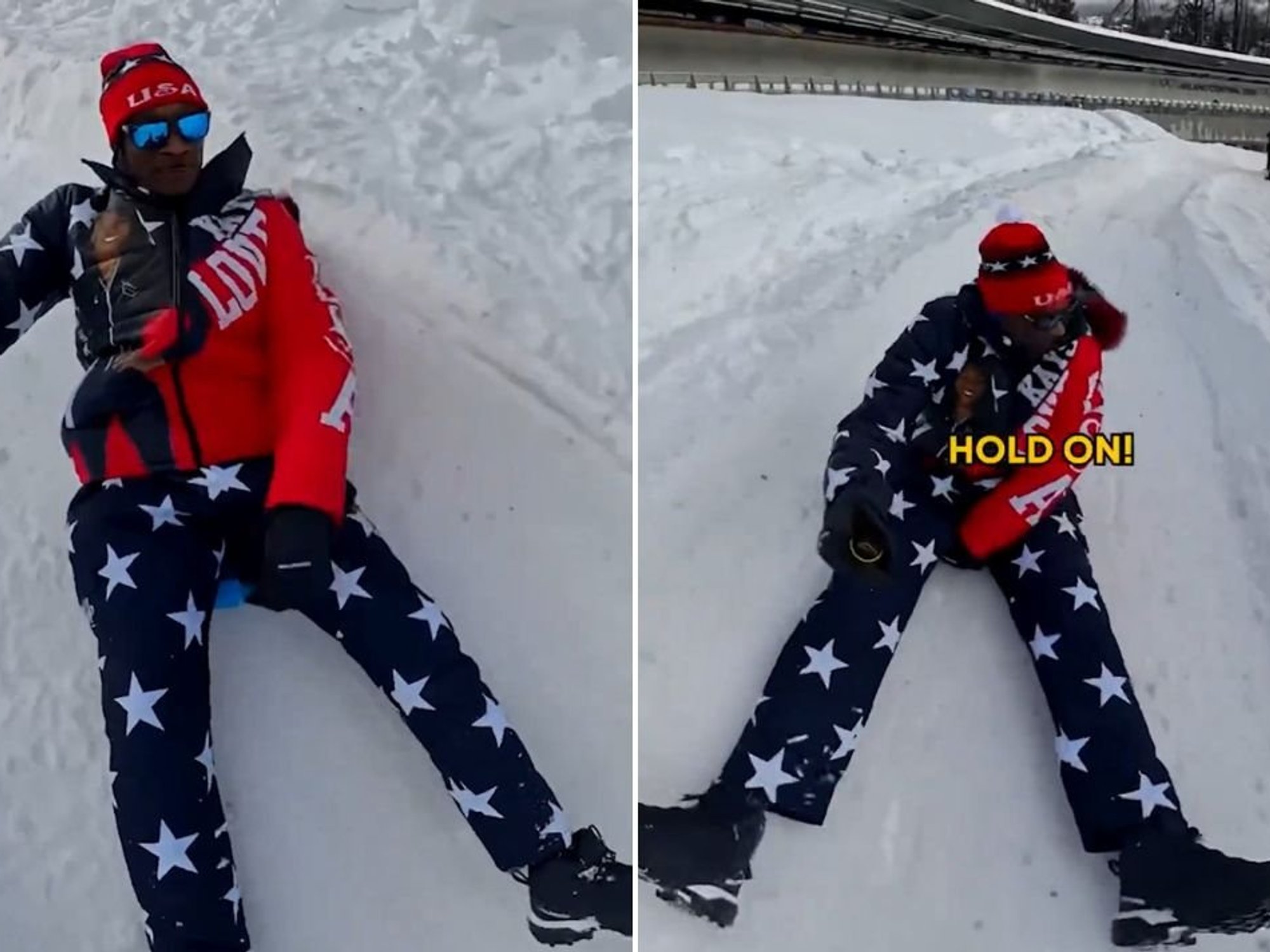 Snoop Dogg's outrageous pay packet at Winter Olympics after 'taking on' tobogganing