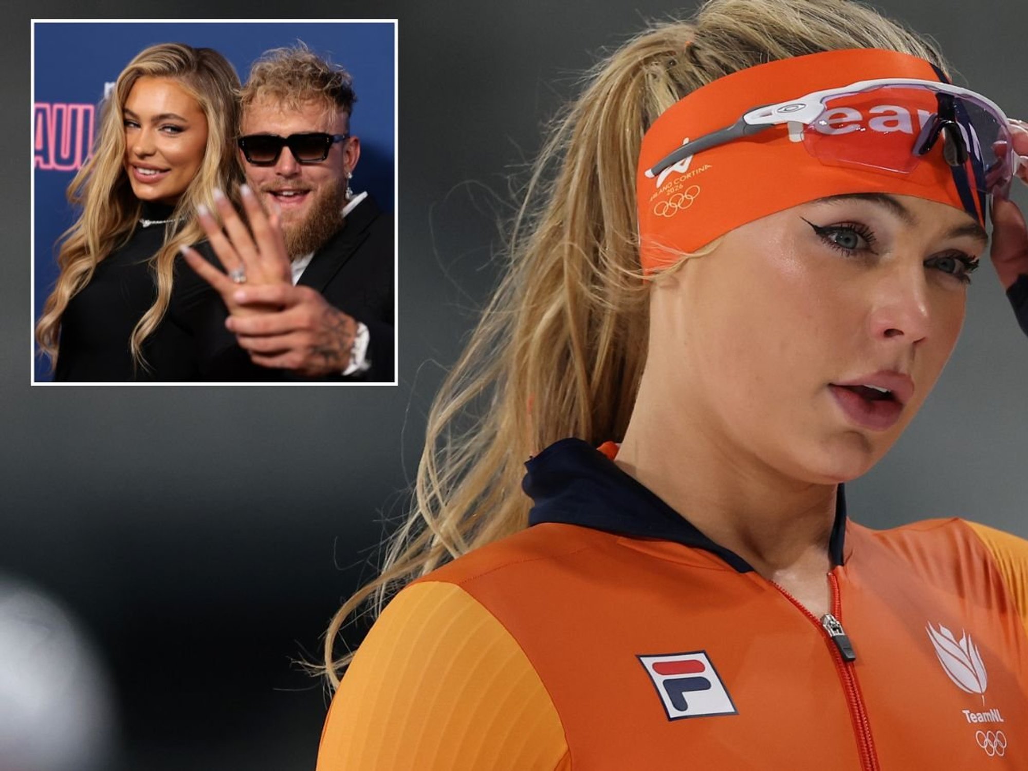 Jake Paul’s fiancee misses Winter Olympics opening ceremony after being called out for 'horrible ...