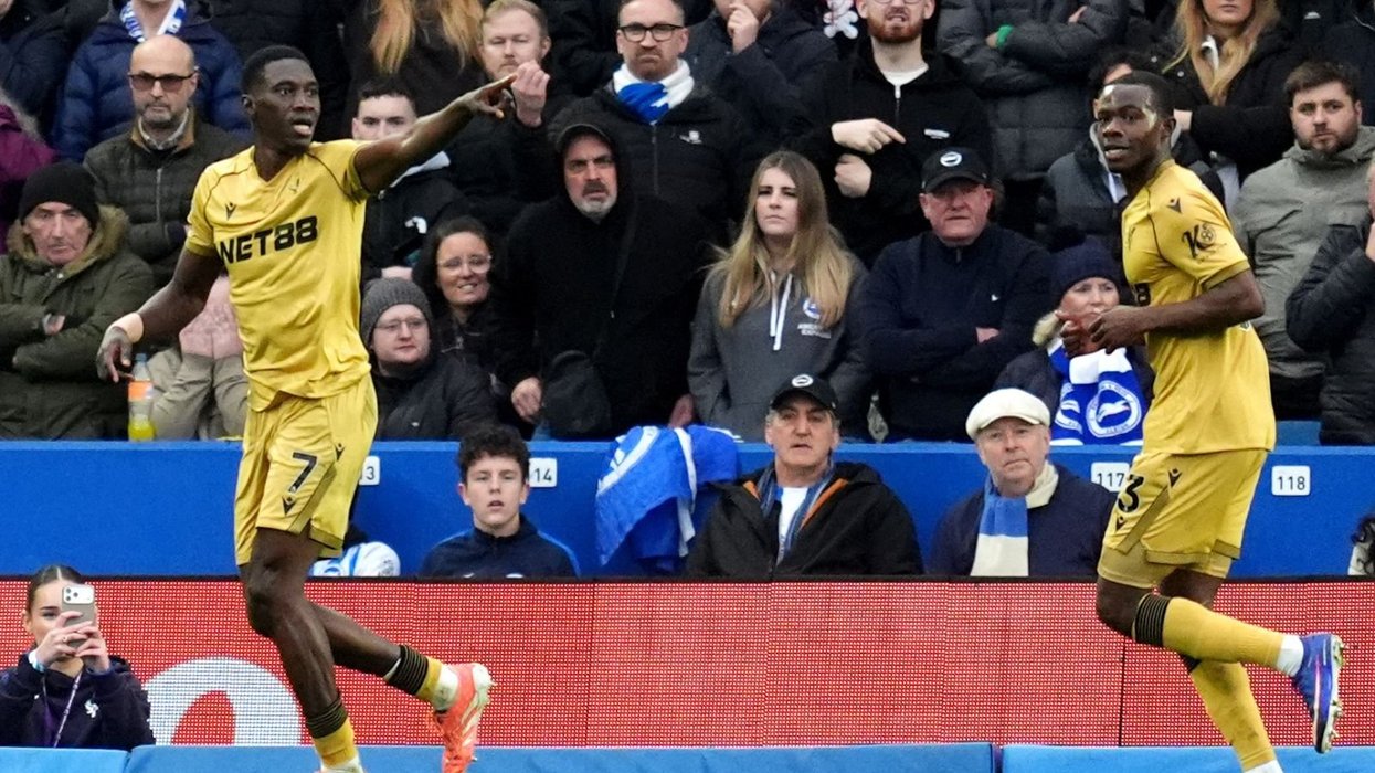 Crystal Palace's horror run finally over as Brighton beaten in tight Premier League clash