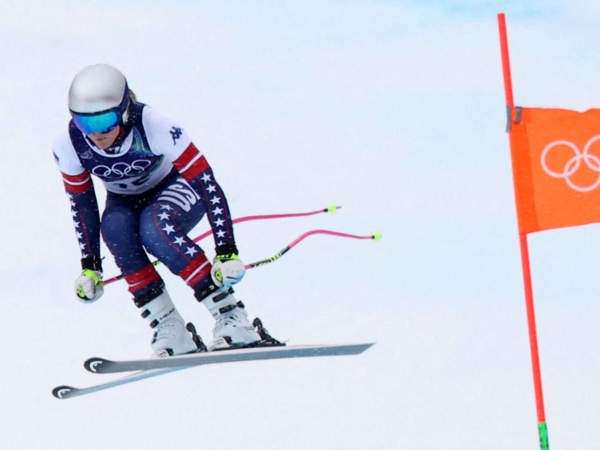Lindsey Vonn explained controversial decision to compete at Winter Olympics just hours before nig...
