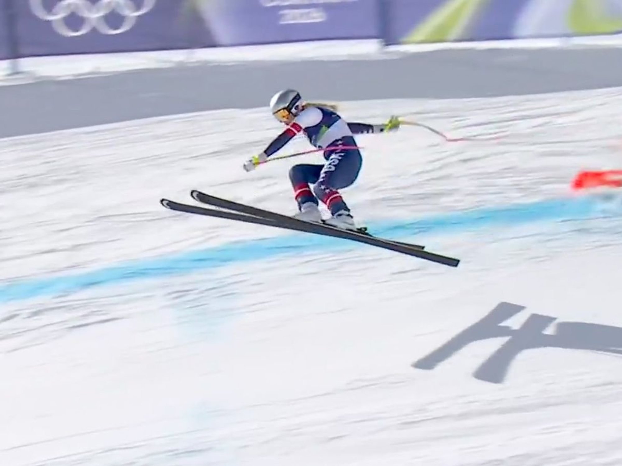 Lindsey Vonn accused of making huge mistake before horrific skiing crash that ended Winter Olympics dream