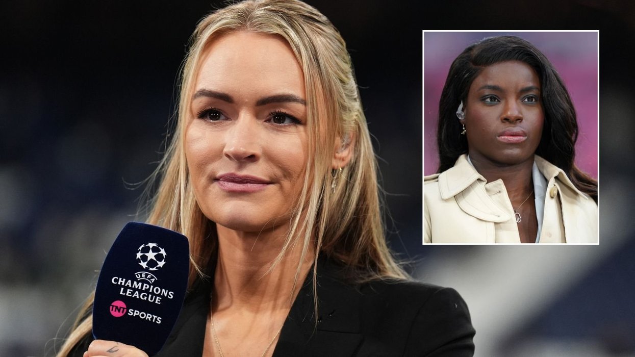Laura Woods goes on social media tirade after Eni Aluko's 'dangerous' comments about male and female pundits