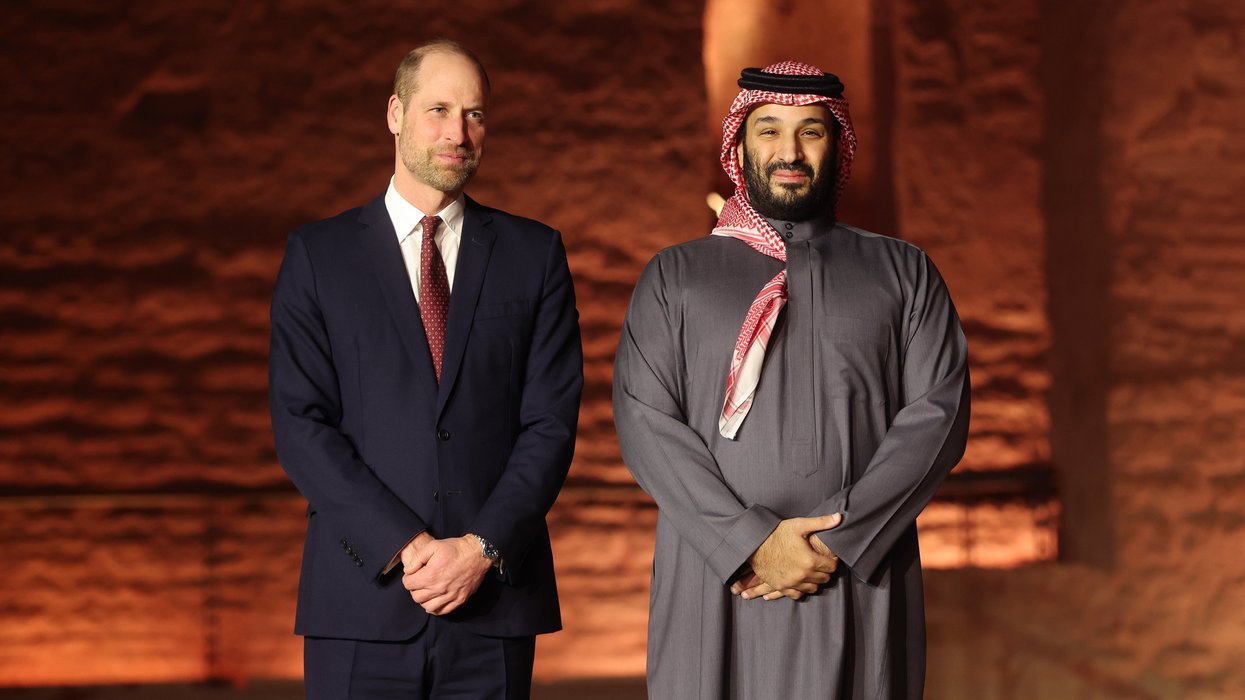 Prince William holds talks with Saudi Arabian Crown Prince after calls to shine light on human rights issues