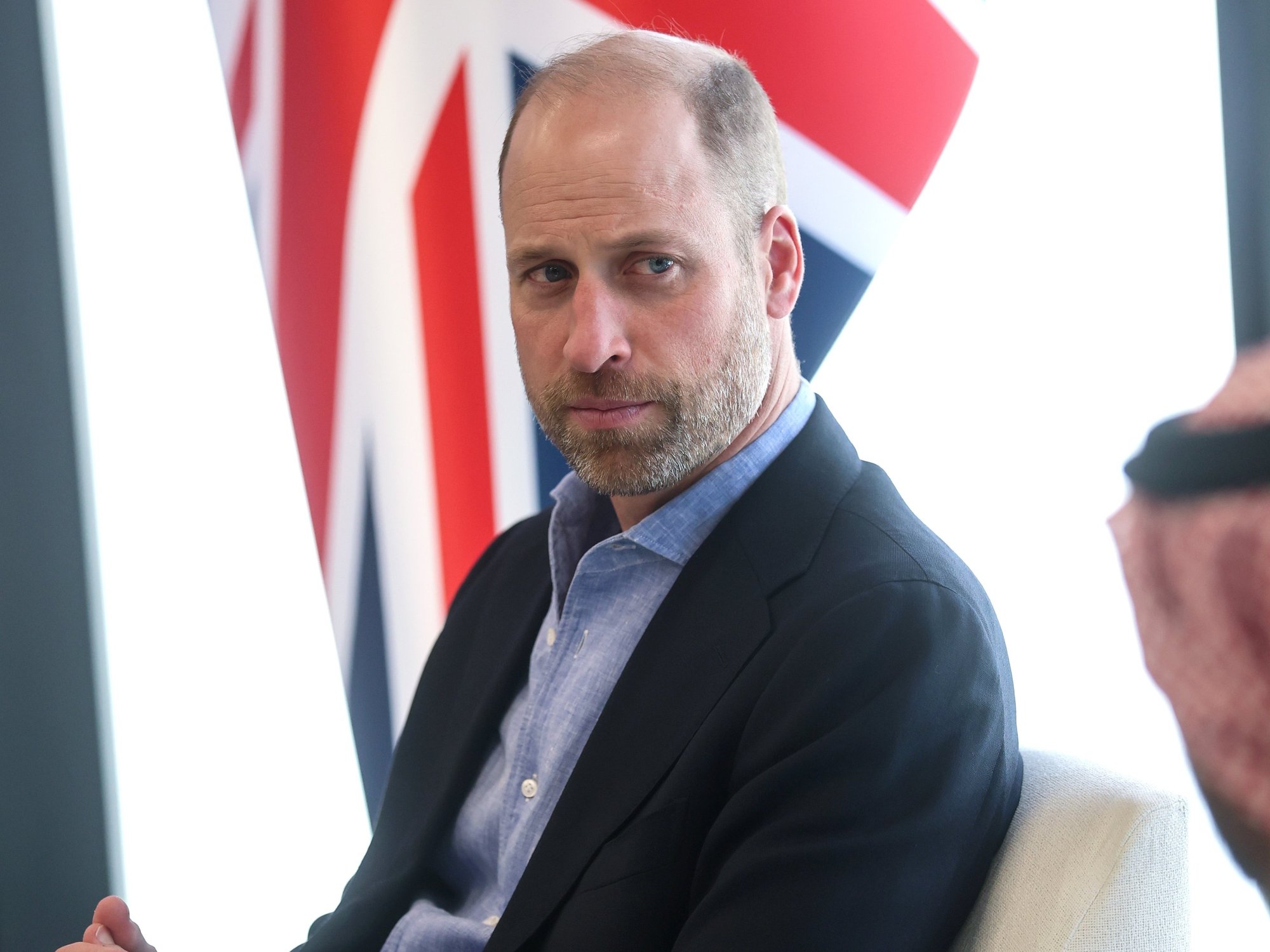 Prince William asked directly about Andrew Mountbatten-Windsor in tense moment during Saudi Arabia trip