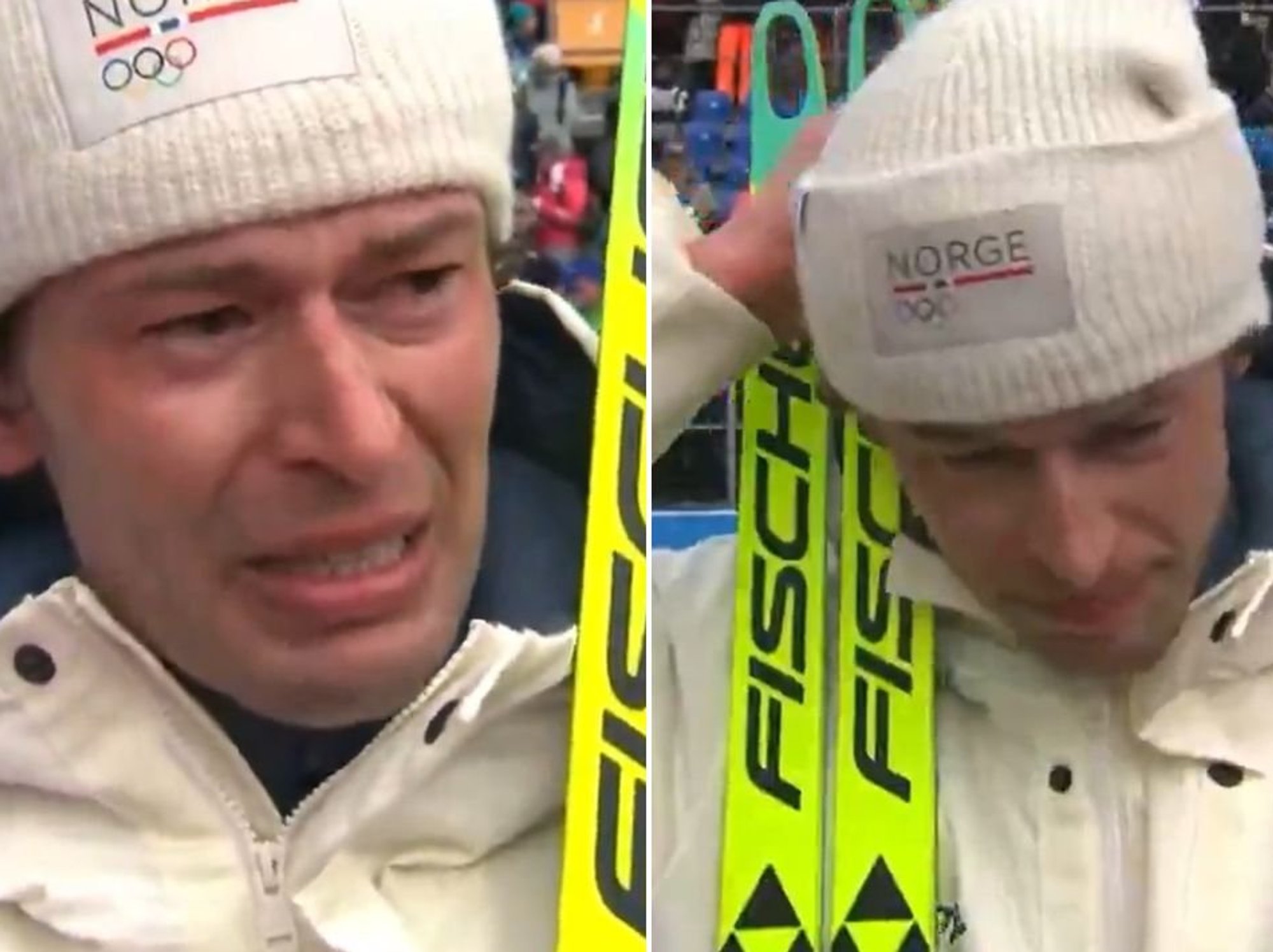 Olympic medal winner confesses to cheating on girlfriend in bizarre live TV interview after snatc...