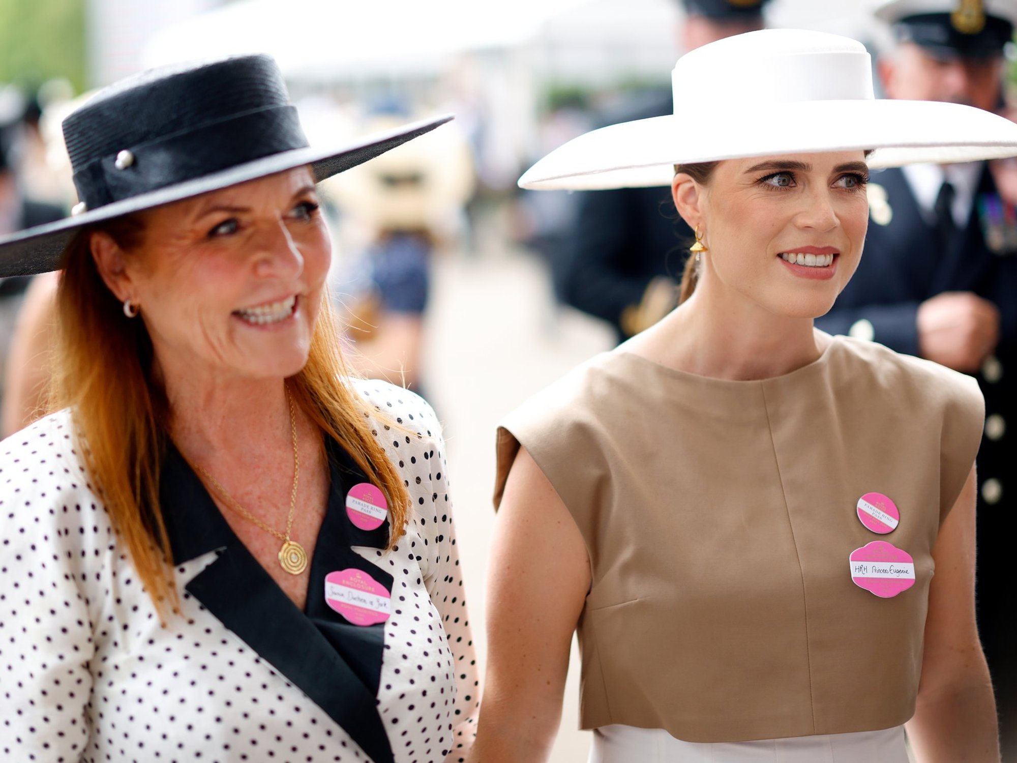 Eugenie and Sarah Ferguson spend time together in Middle East after leaving UK following latest E...