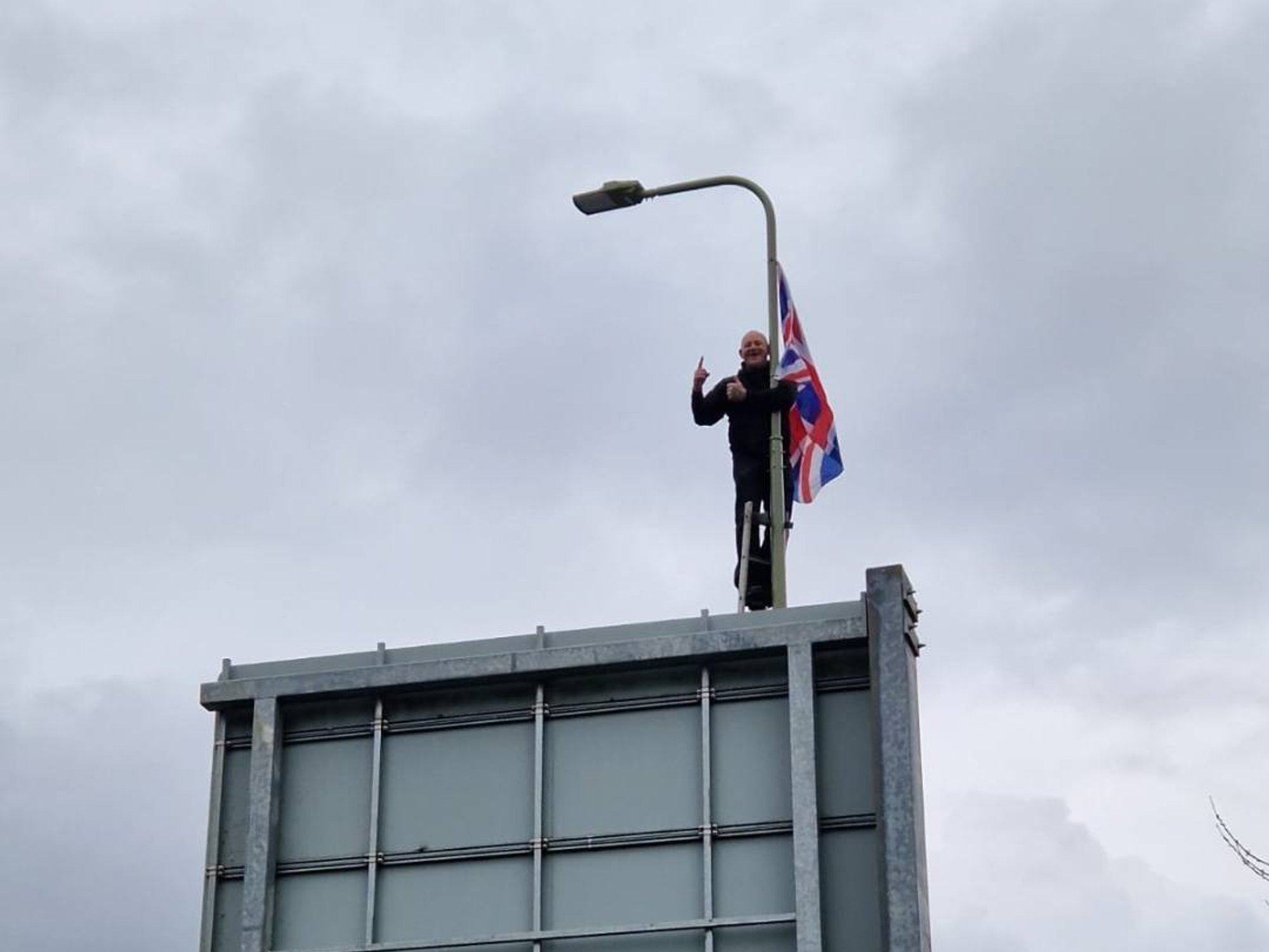 Council hides identity of company tearing down Union Jack flags after shelling out £16k