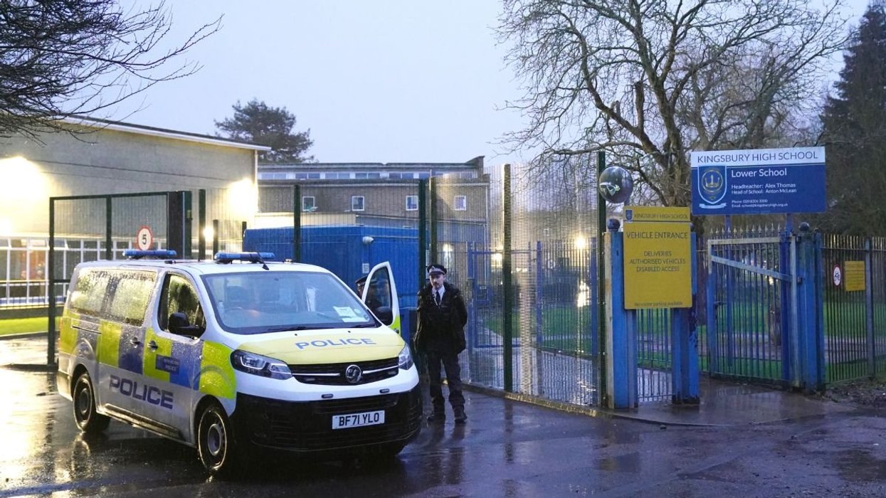 London school stabbing suspect is a former pupil and was arrested at mosque