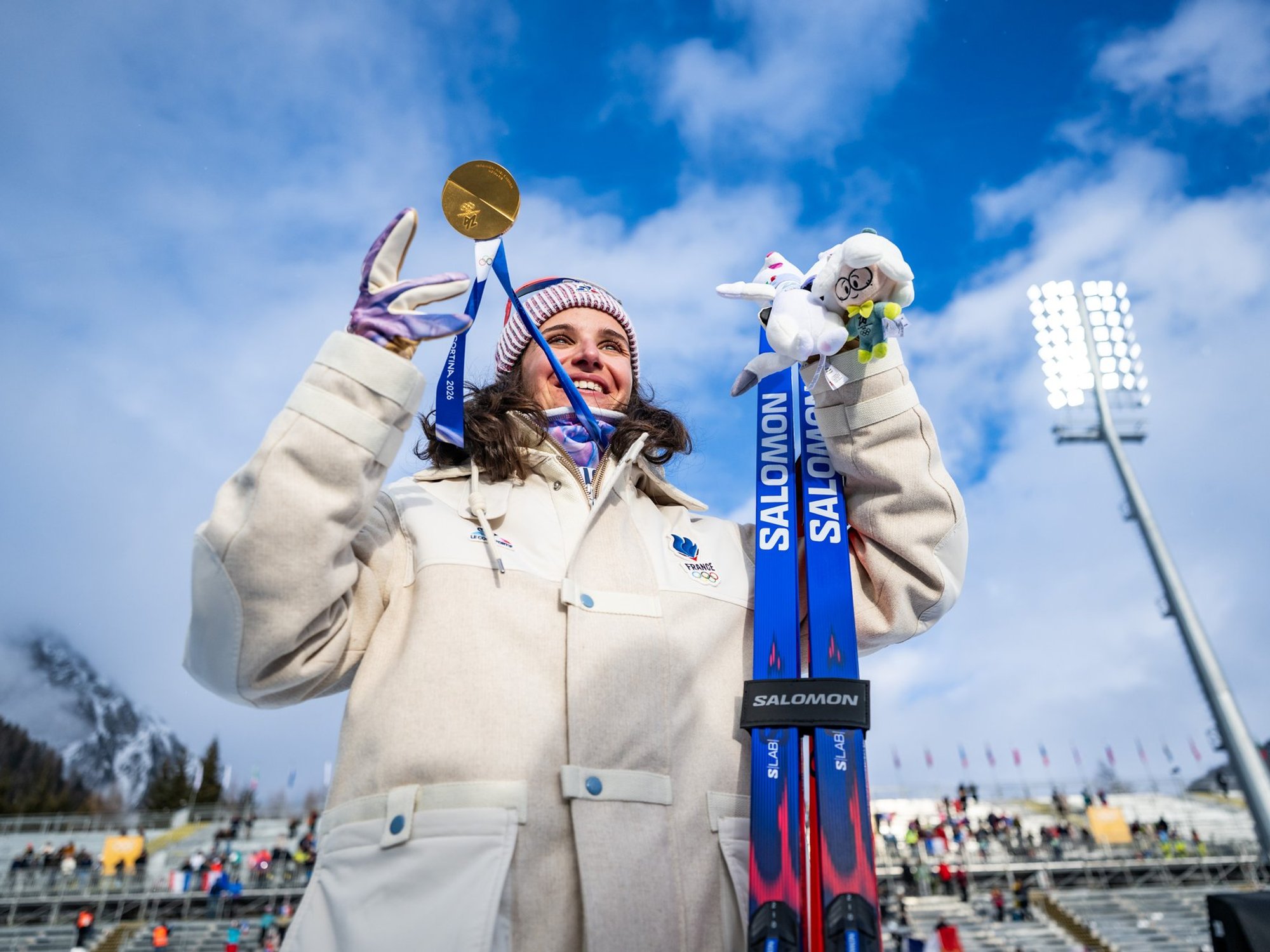 Winter Olympics star wins gold medal months after prison sentence for stealing from teammate