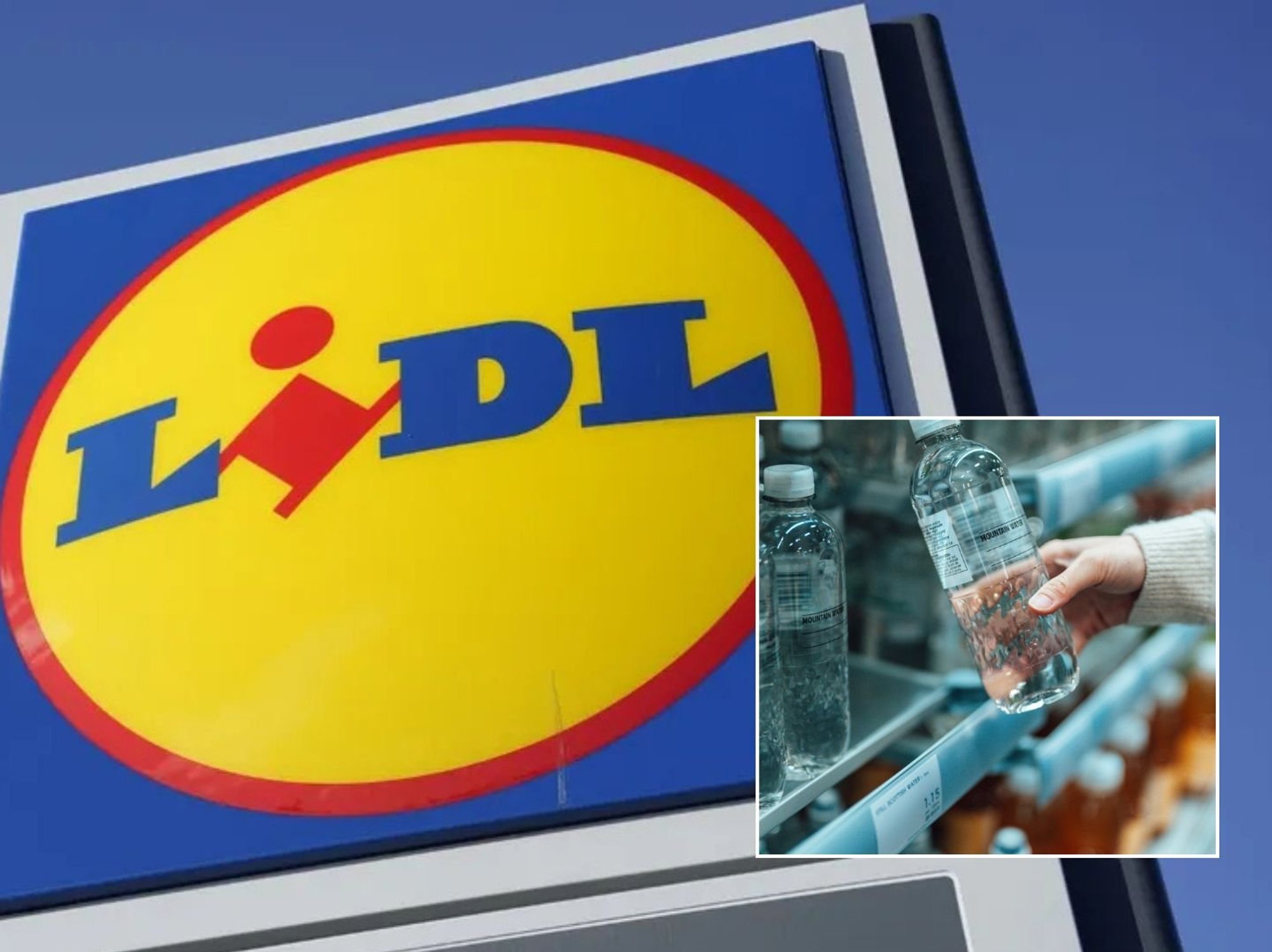 Lidl worker who spent decade at supermarket sacked for drinking 17p bottle of water without paying