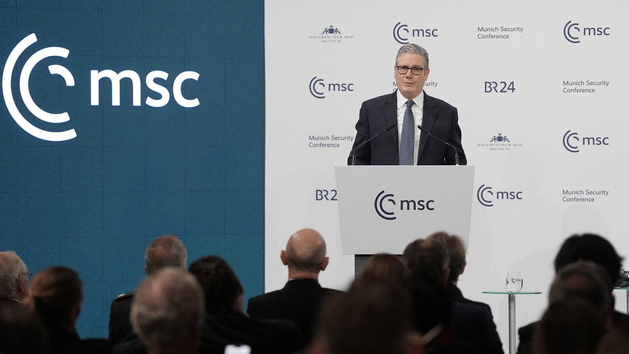 'Lamps would go out in Europe' under Nigel Farage, Keir Starmer tells world leaders