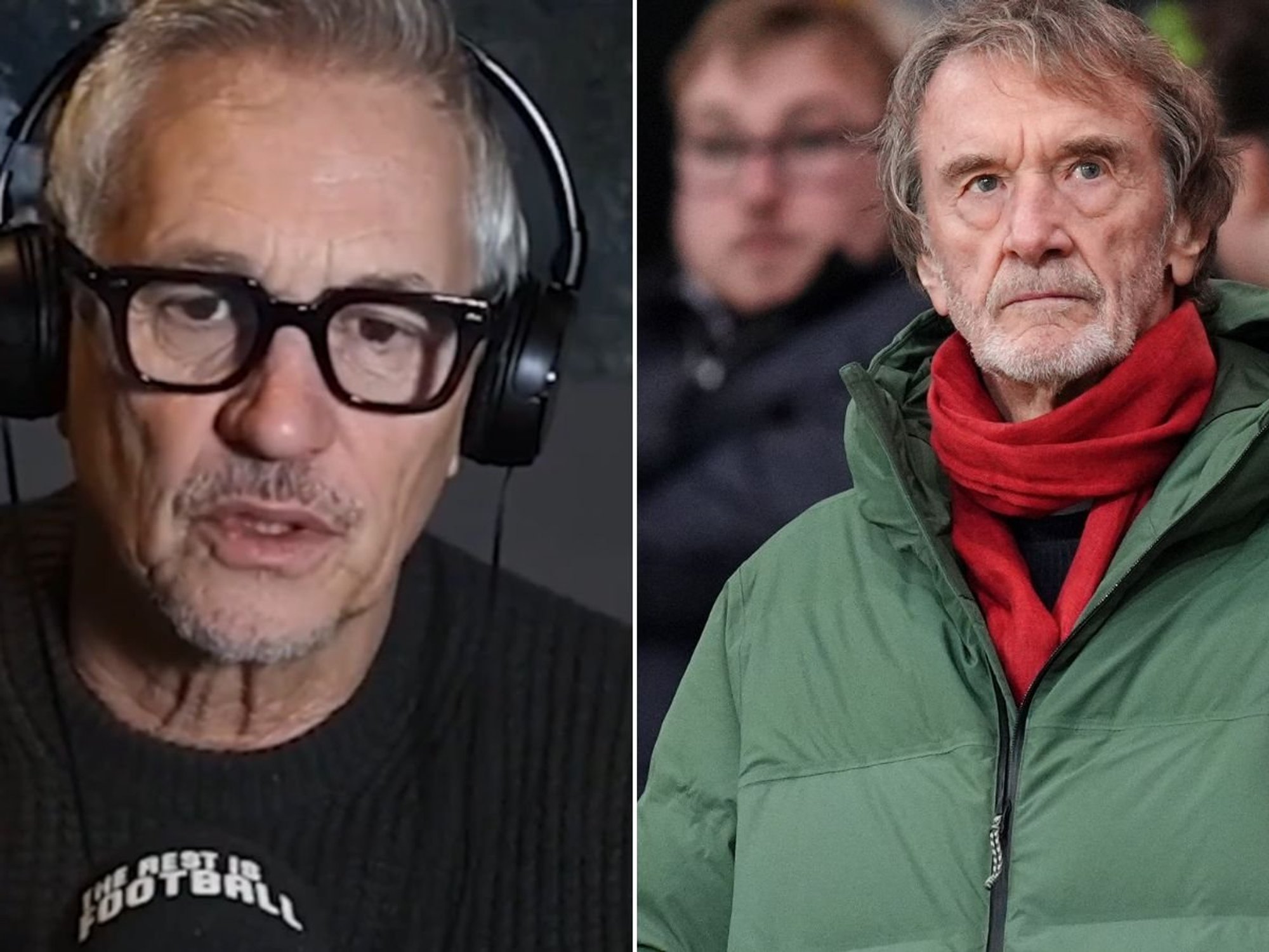 Gary Lineker launches stinging attack on Sir Jim Ratcliffe after Man Utd chief's comments on immigration